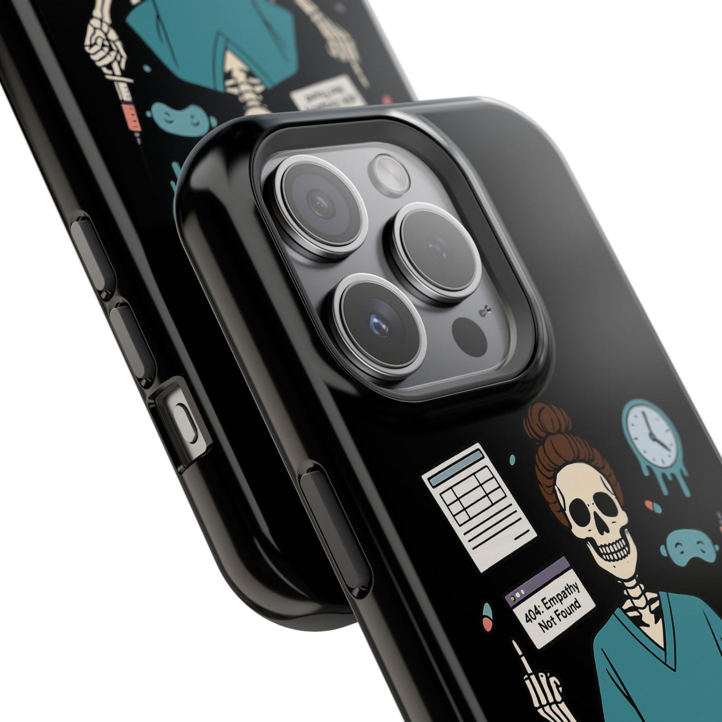 “I Came. I Cared. I Dissociated.” – Sarcastic Nurse Phone Case