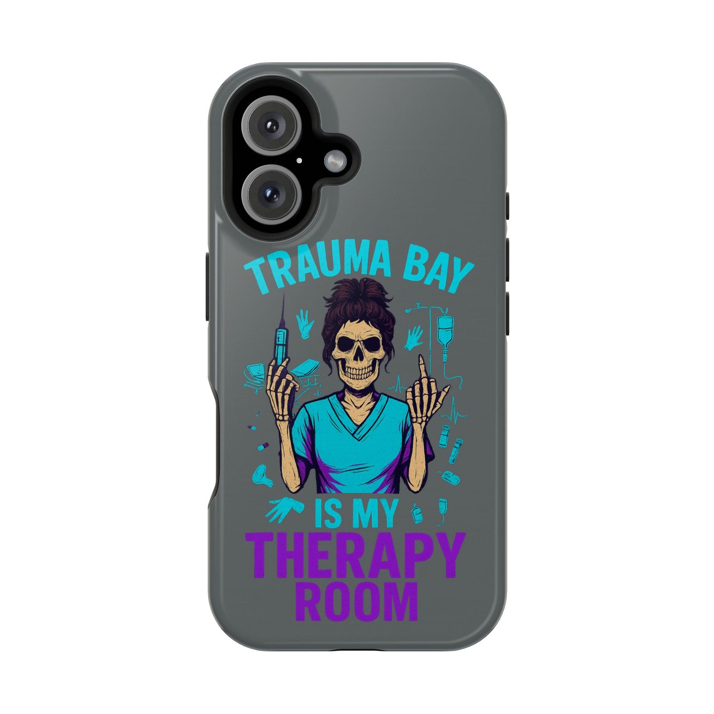 Magnetic Phone Case: Trauma Bay Is My Therapy Room - Perfect for Medical Professionals, Gifts for Nurses[...]