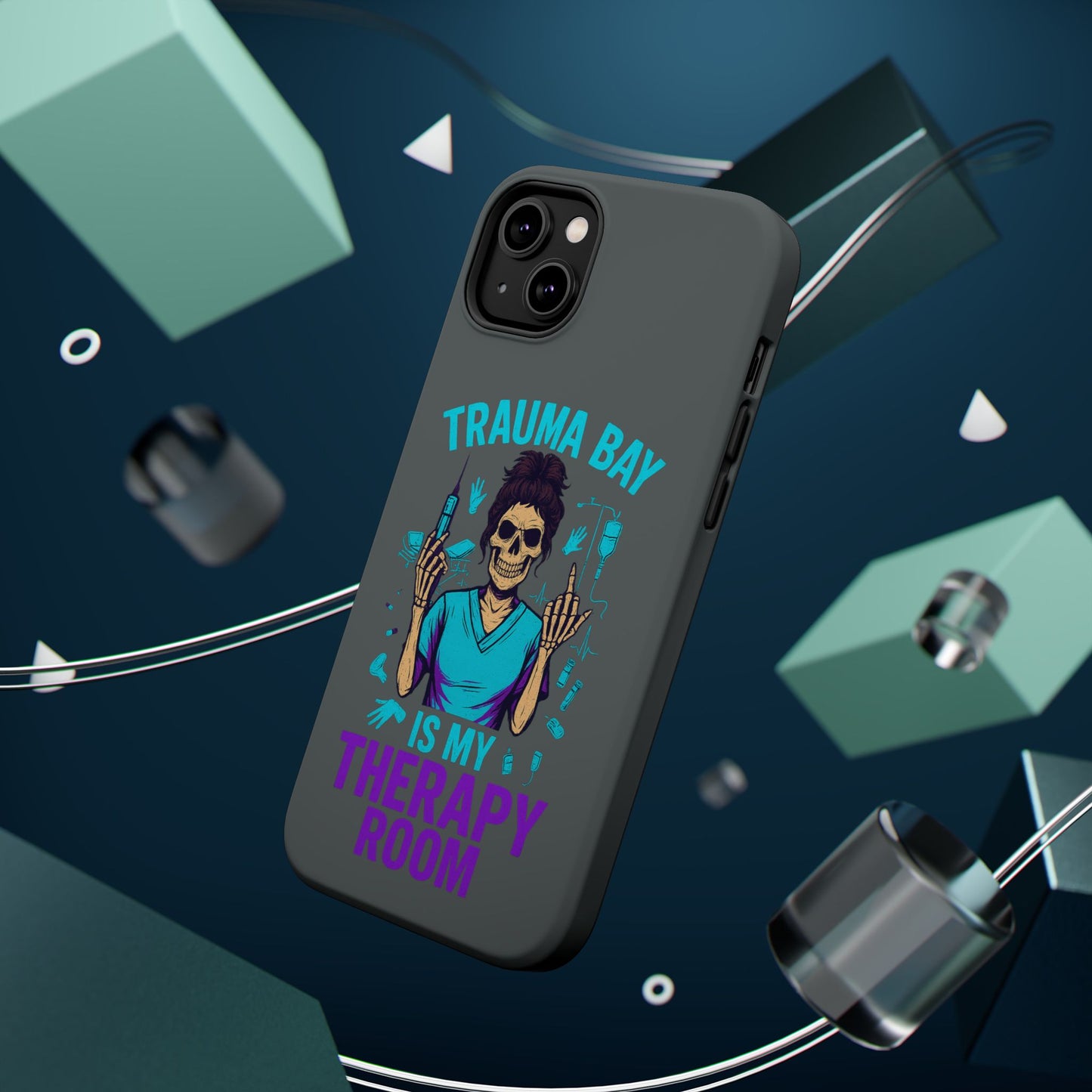Magnetic Phone Case: Trauma Bay Is My Therapy Room - Perfect for Medical Professionals, Gifts for Nurses[...]