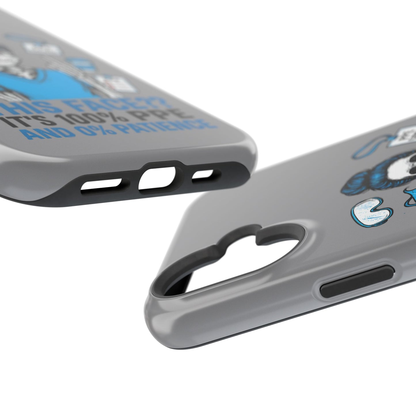 “This Face? It’s 100% PPE and 0% Patience.” – Chaos Nurse Phone Case