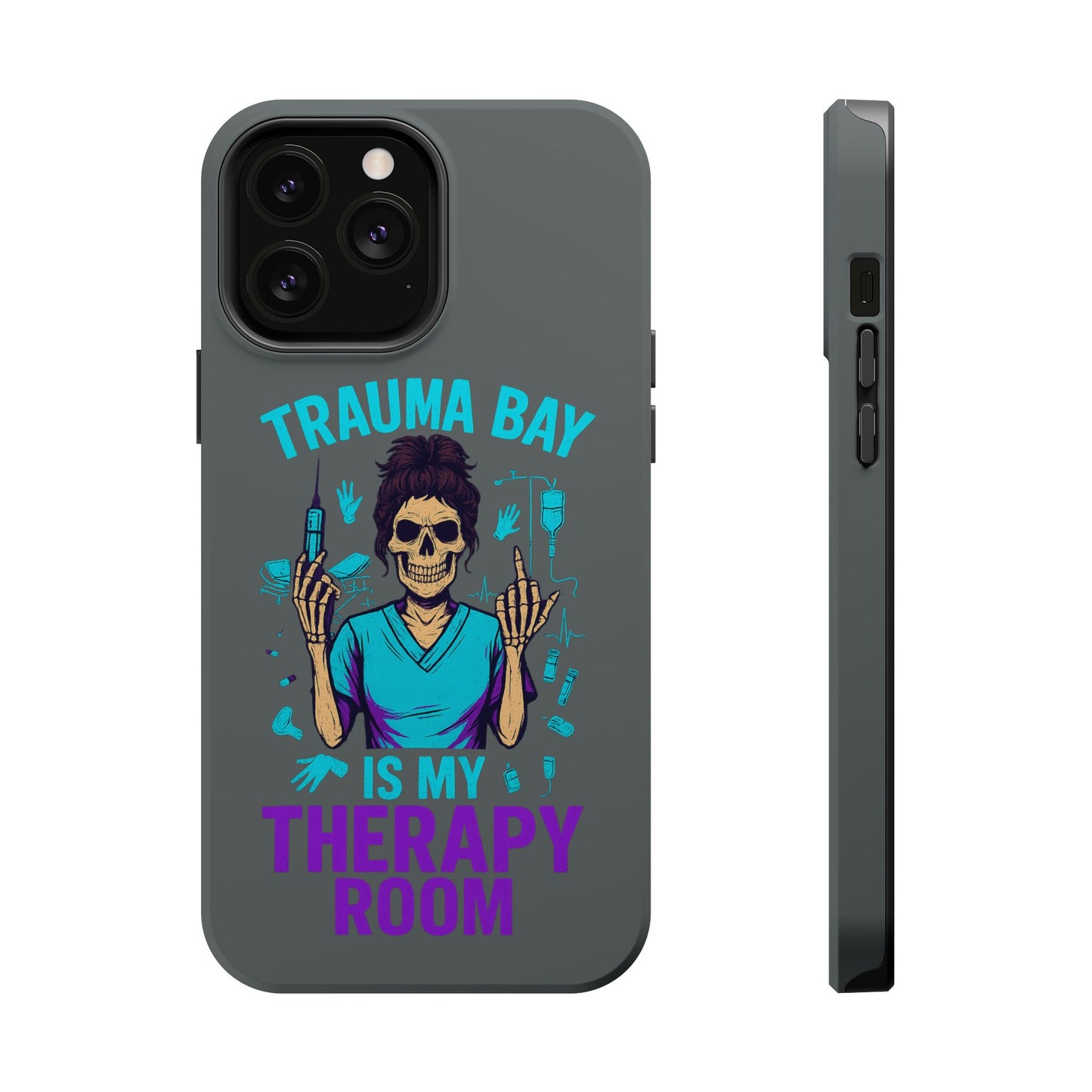 Magnetic Phone Case: Trauma Bay Is My Therapy Room - Perfect for Medical Professionals, Gifts for Nurses[...]