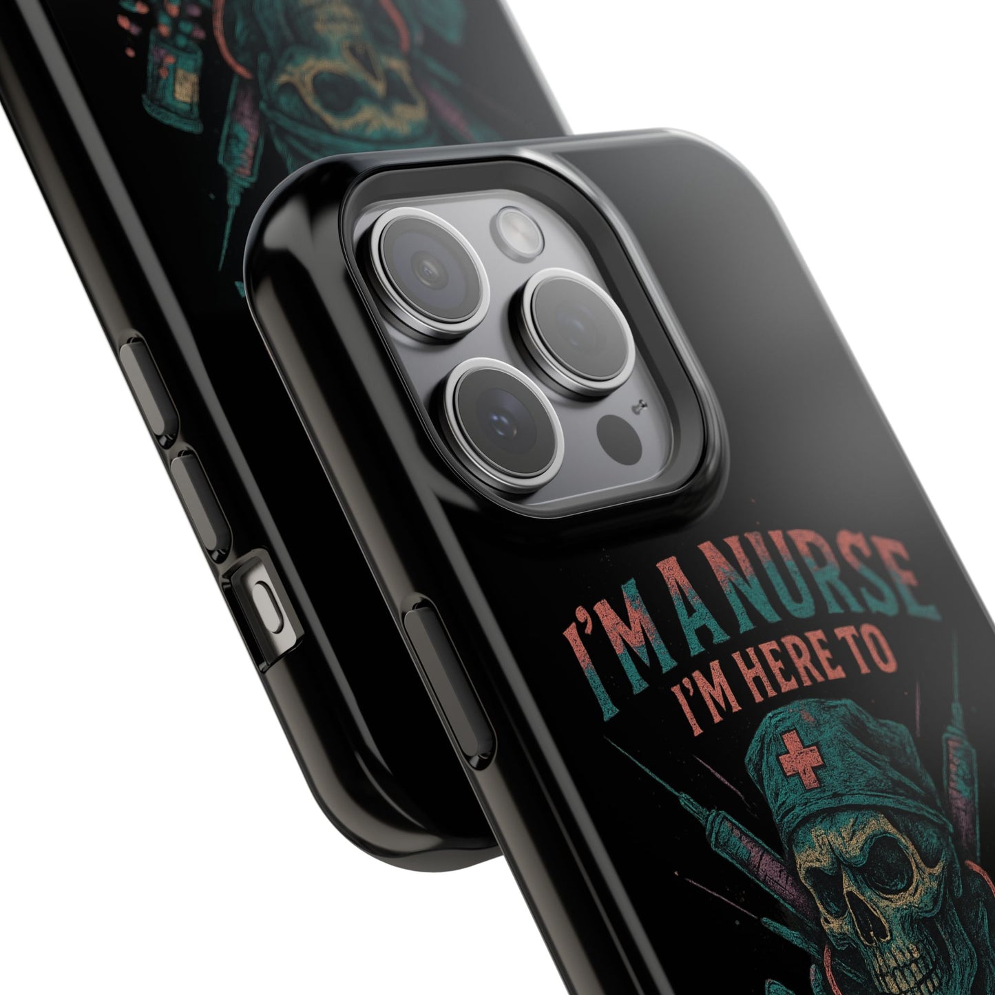 Nurse Humor Phone Case - Magnetic Tough Cases for Healthcare Professionals, Funny Nurse Gifts, Medical Gear, Supportive Nurse Accessories