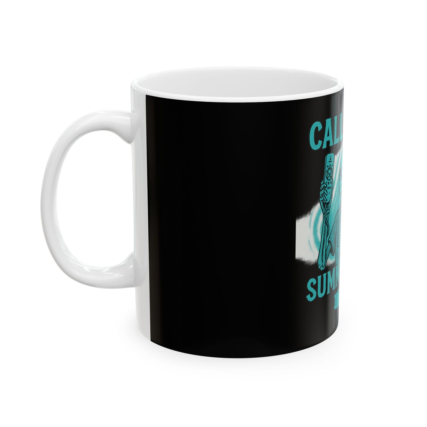 Spooky Summoning Ritual Ceramic Mug - Perfect for Halloween, Witchcraft Lovers, Coffee/S tea Enthusiasts, Ghost Story Evenings, Unique Gifts