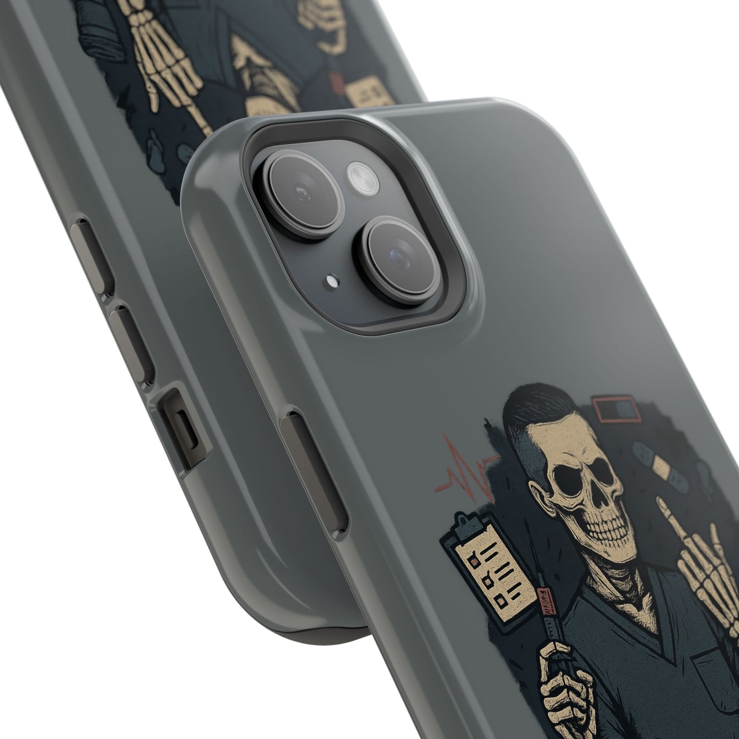 “Flirting With Burnout and Not Interested in Small Talk” – Men’s Nurse Phone Case