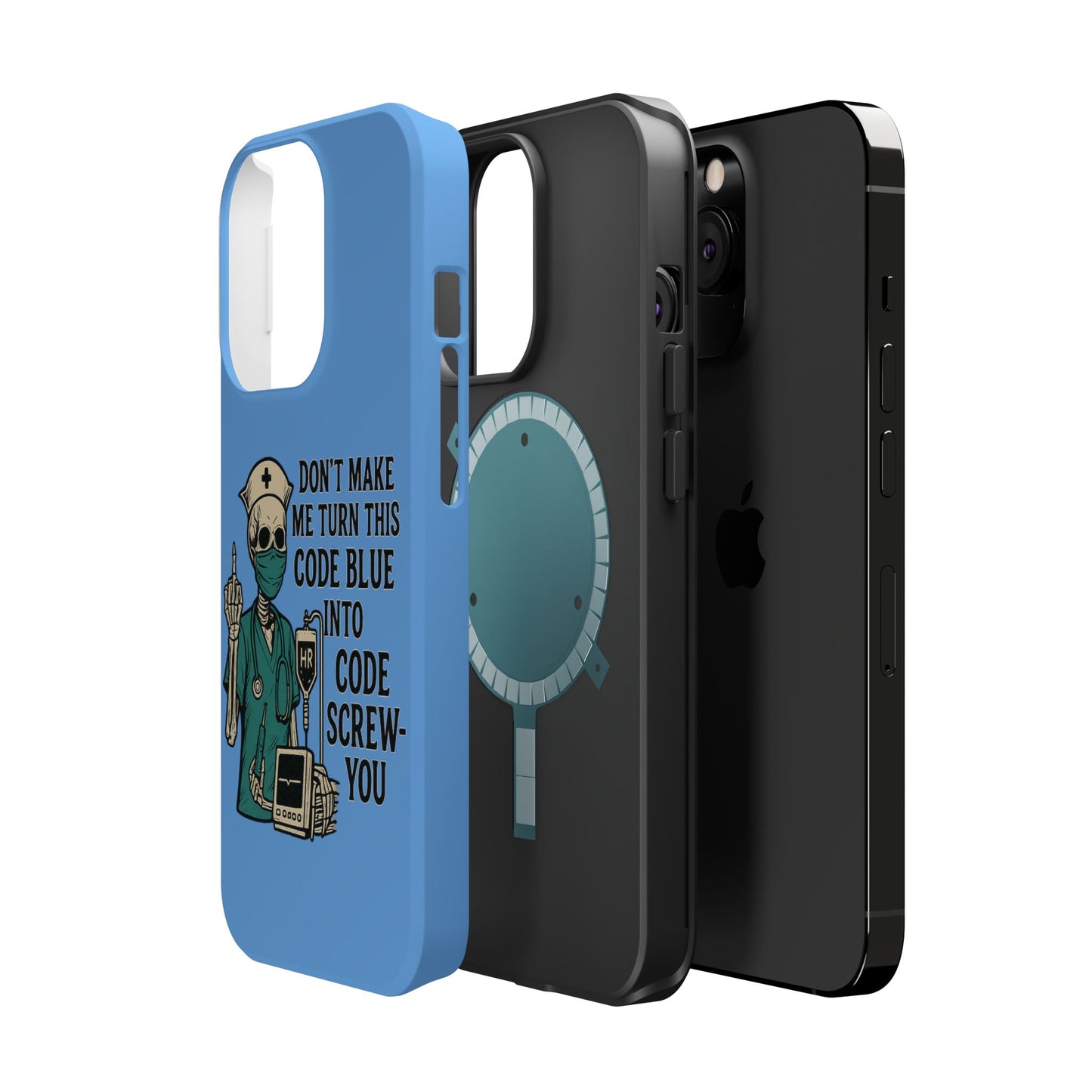 Magnetic Phone Cases with Medical Humor - Unique Gift for Nurses, Medical Professionals, Halloween, Birthday, Nursing School