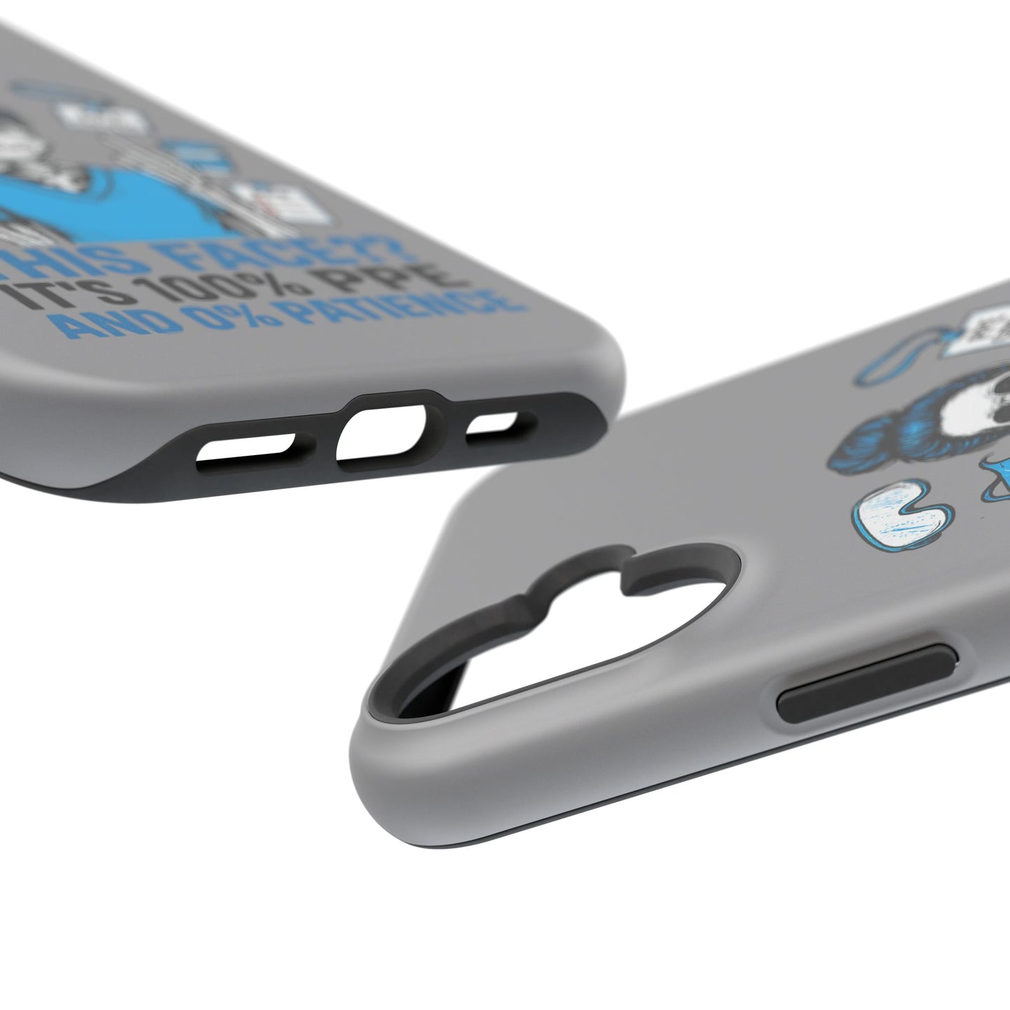 “This Face? It’s 100% PPE and 0% Patience.” – Chaos Nurse Phone Case