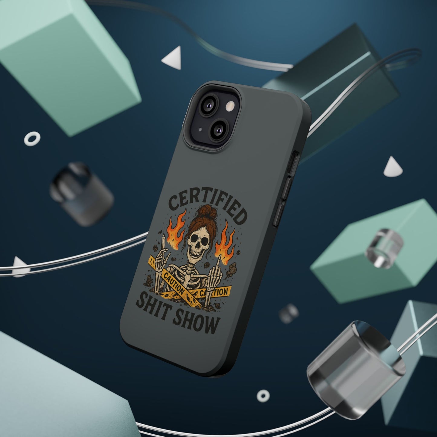“Certified Shit Show” – Chaotic Nurse Phone Case