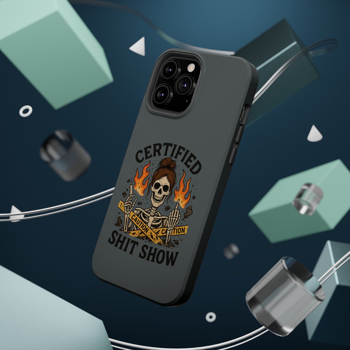 “Certified Shit Show” – Chaotic Nurse Phone Case