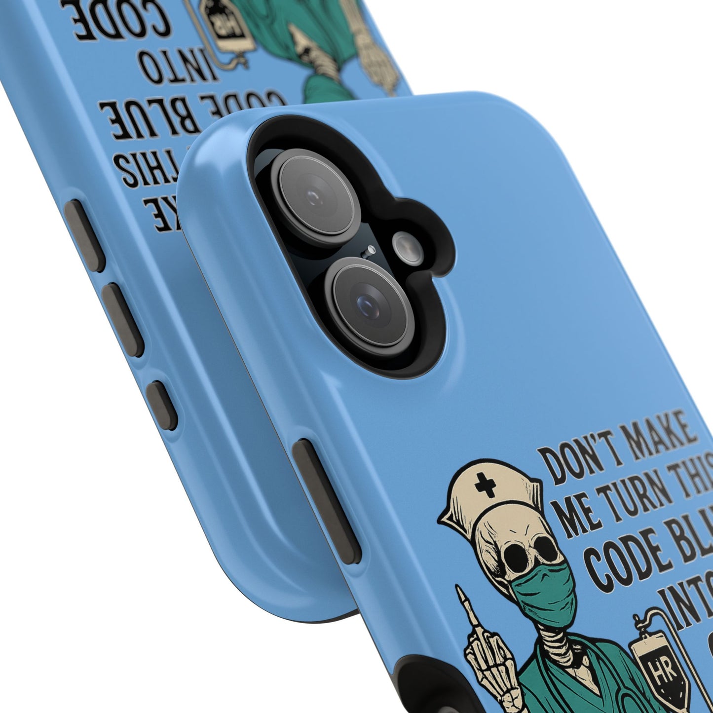 Magnetic Phone Cases with Medical Humor - Unique Gift for Nurses, Medical Professionals, Halloween, Birthday, Nursing School