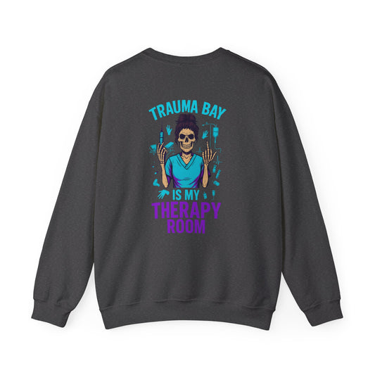 Trauma Bay Is My Therapy Room Sweatshirt – Unisex Heavy Blend™ Crewneck, Psychologist Gift, Comfort Loungewear, Self-Care Apparel, [...]