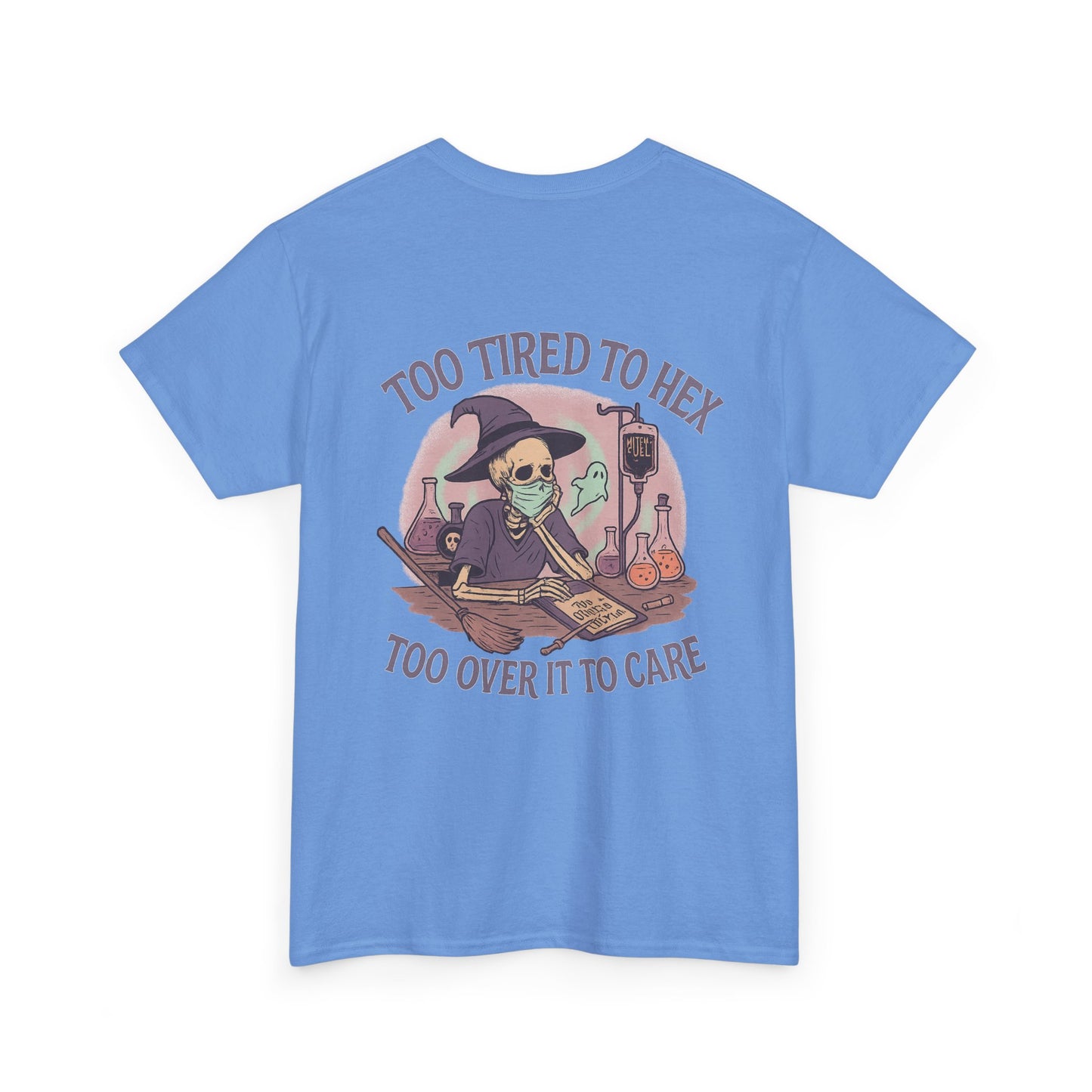 Too Tired to Hex Unisex Heavy Cotton Tee | Witchy T-Shirt | Perfect for Halloween, Casual Wear, Gift for Witches, Fun Graphic Tee, [...]