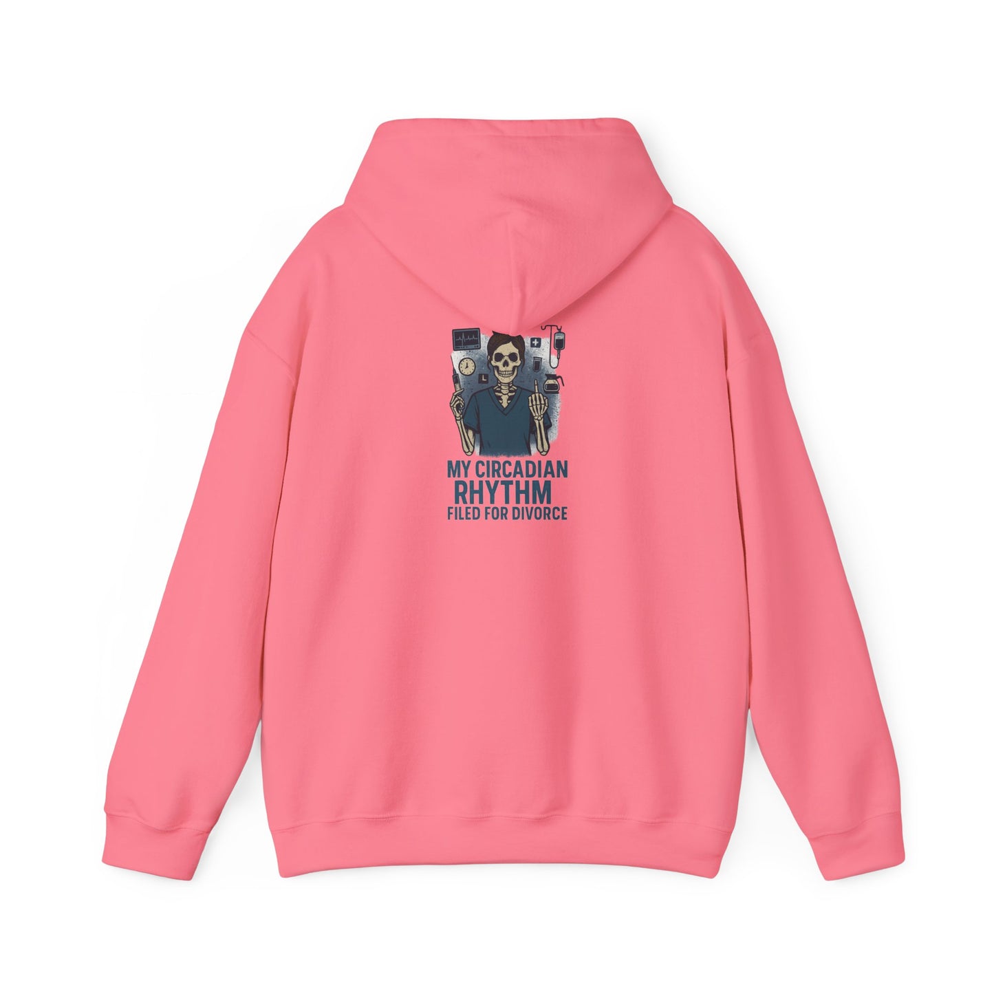 “My Circadian Rhythm Filed for Divorce” – Funny Night Shift Hoodie