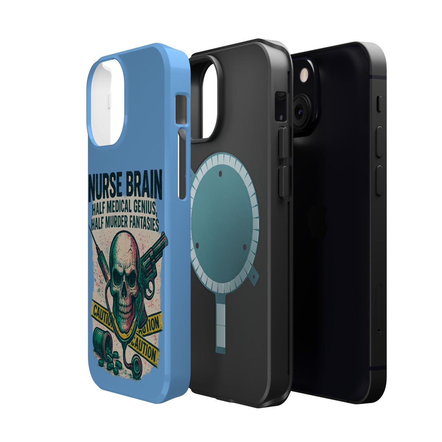 Nurse-Themed Phone Case, Medical Humor, Gift for Nurses, Unique Phone Accessory, Hospital Humor, Durable Tough Case