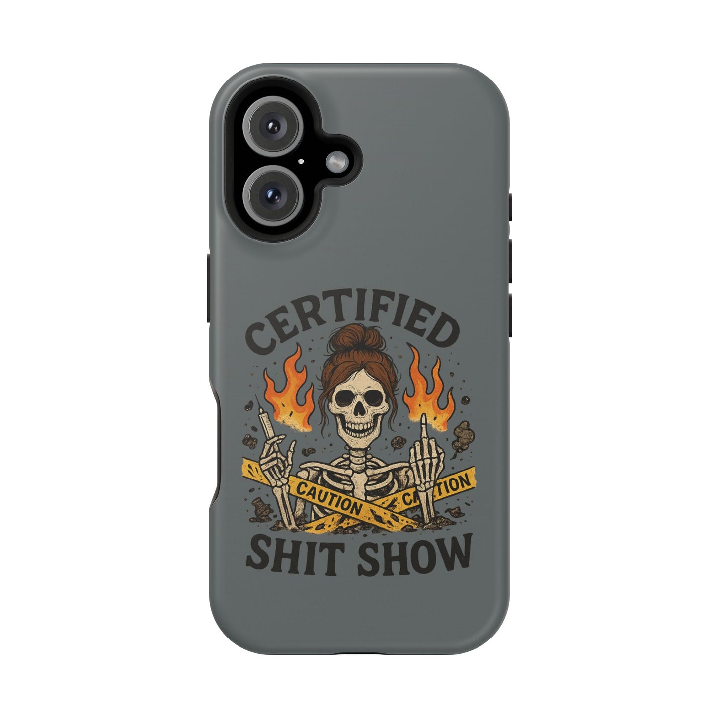 “Certified Shit Show” – Chaotic Nurse Phone Case
