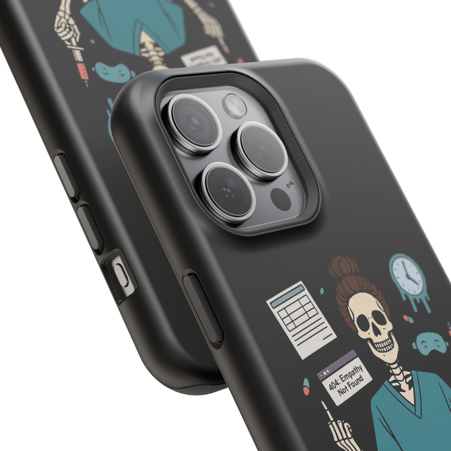 “I Came. I Cared. I Dissociated.” – Sarcastic Nurse Phone Case