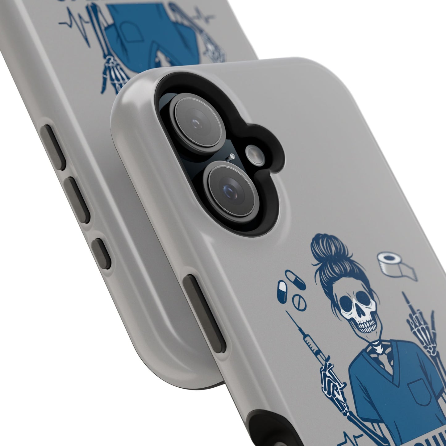 “This Shift Sponsored by Spite and Medical Tape” – Sarcastic Nurse Phone Case