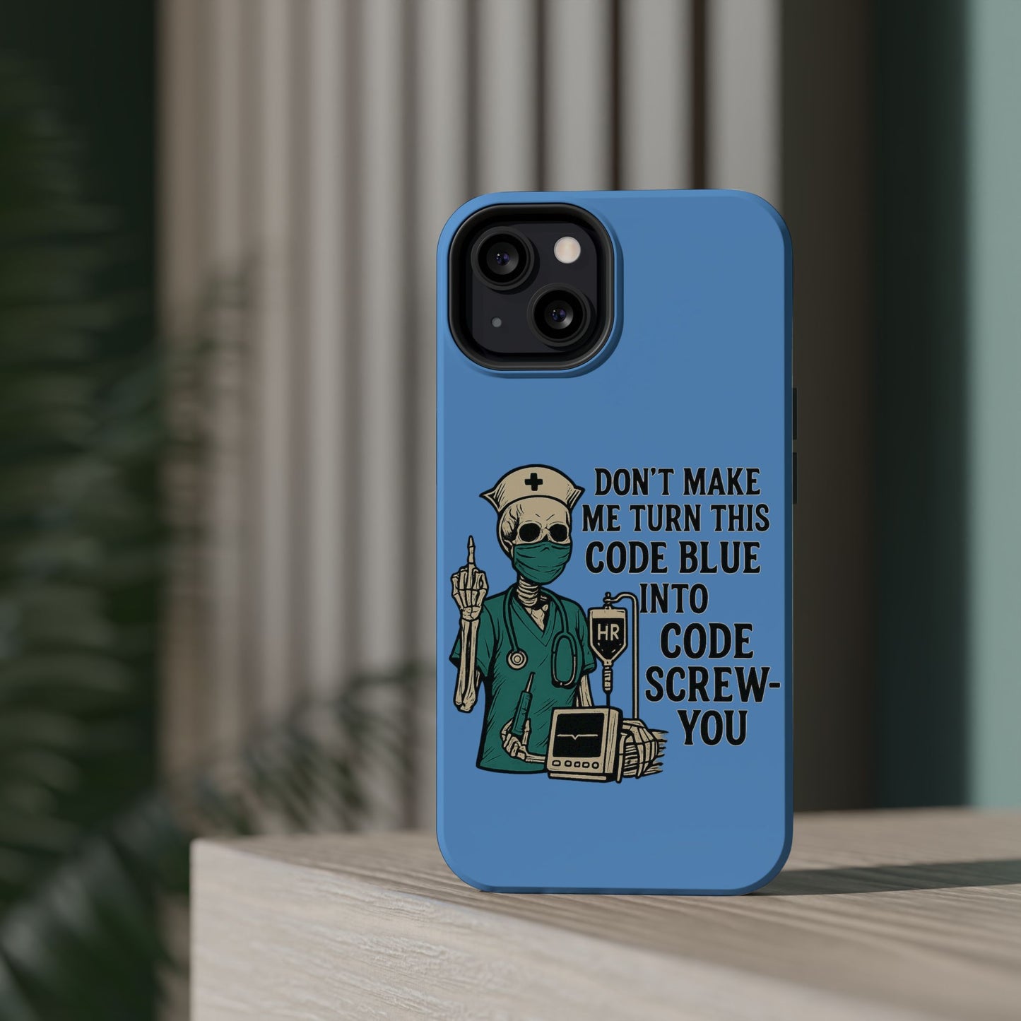 Magnetic Phone Cases with Medical Humor - Unique Gift for Nurses, Medical Professionals, Halloween, Birthday, Nursing School