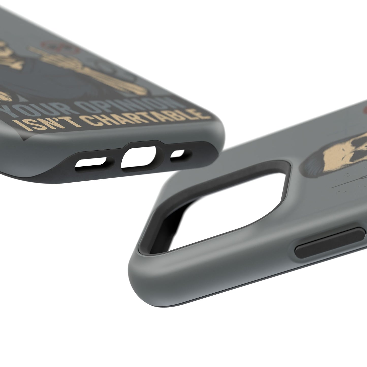 “Your Opinion Isn’t Chartable” – Nurse Phone Case for Men