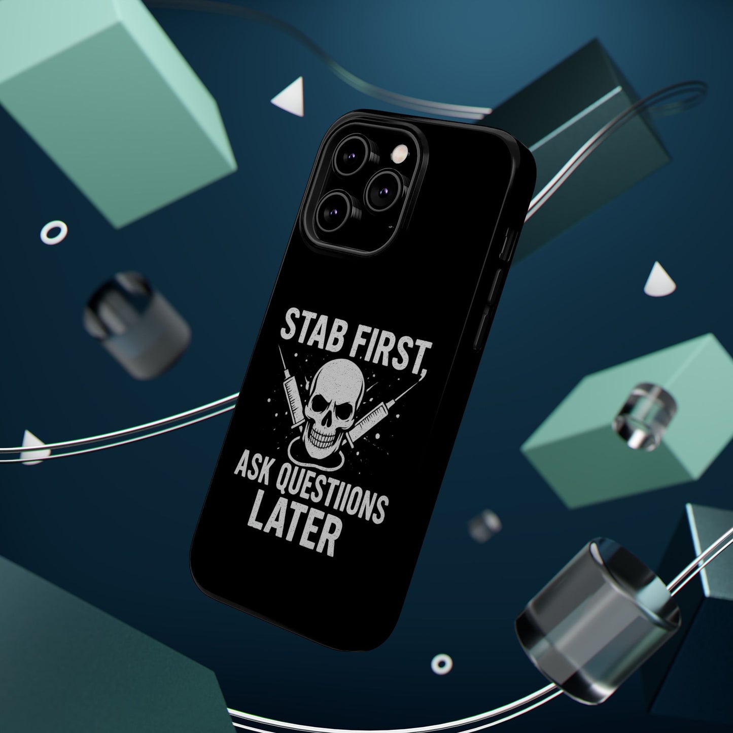 Bold Skull Magnetic Tough Cases - Edgy Phone Accessories, Great for Halloween, Unique Gifts for Rebels, Phone Cases for Men & Women, [...]
