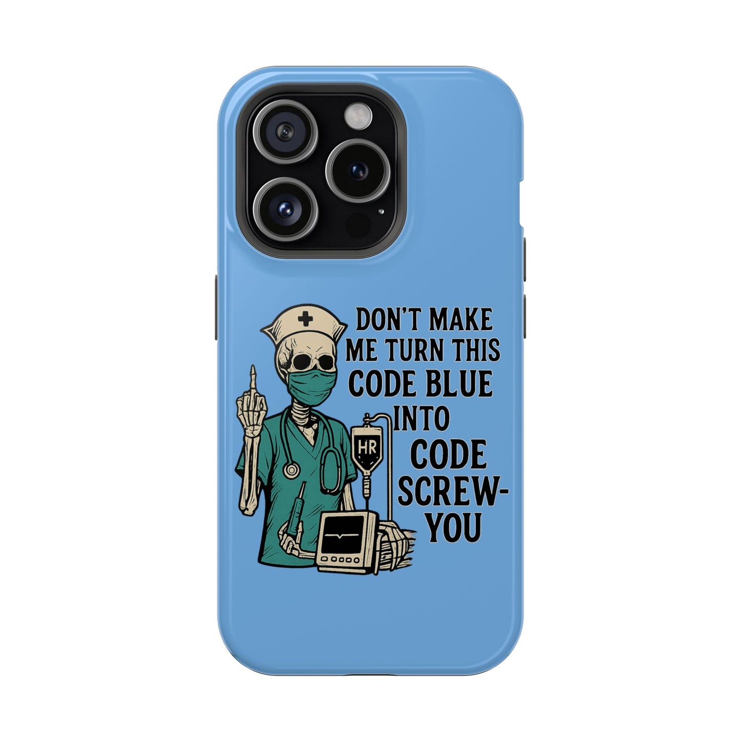 Magnetic Phone Cases with Medical Humor - Unique Gift for Nurses, Medical Professionals, Halloween, Birthday, Nursing School