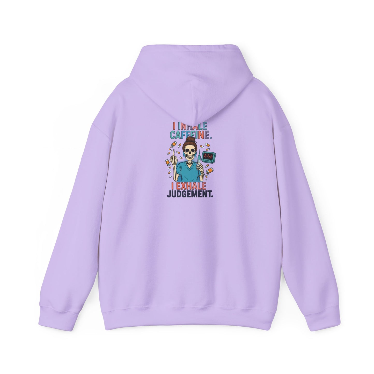 Caffeine Judgment Sweatshirt, Funny Coffee Lover Hoodie, Unisex Hoodie Gift, Halloween Sweatshirt, Cozy Casual Wear