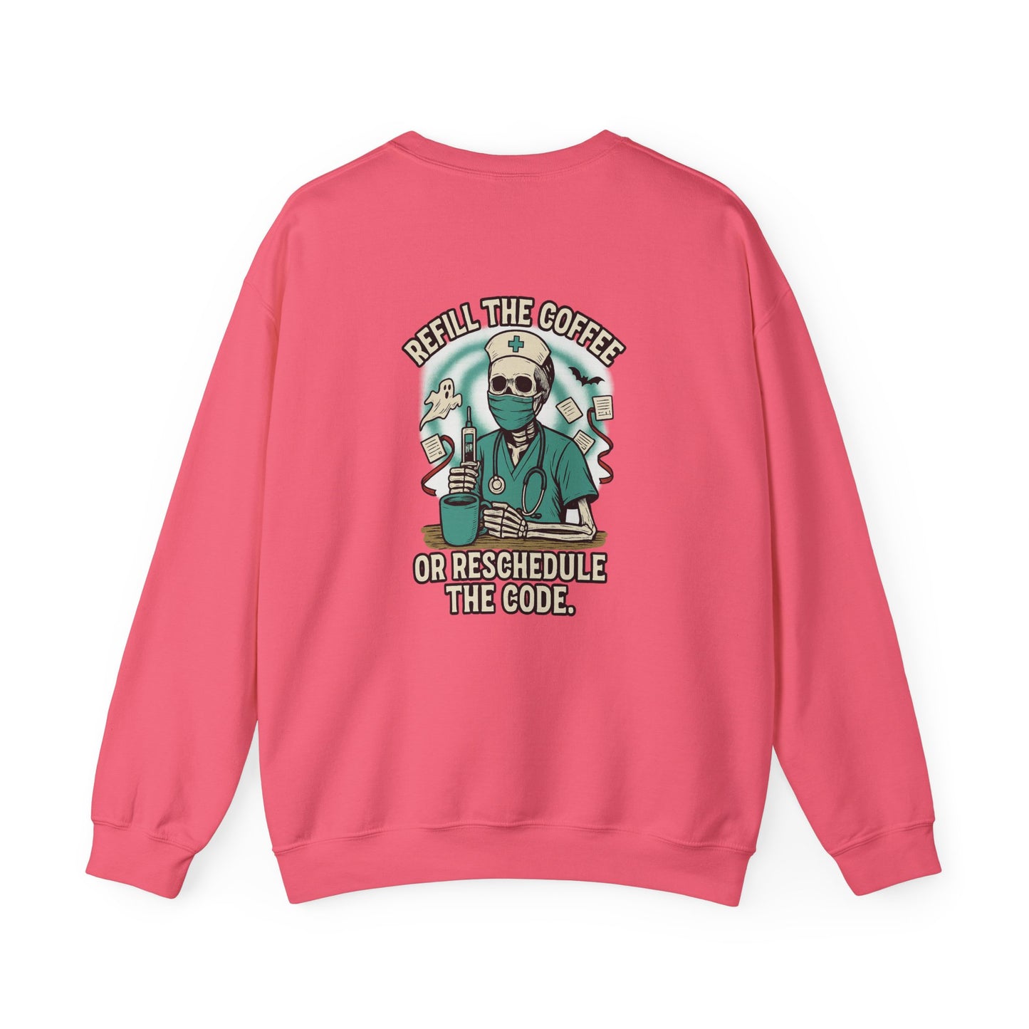 Copy of Coffee Lover's Crewneck Sweatshirt, Unisex Sweatshirt, Gift for Programmers, Reschedule the Code, Unique Coffee Sweatshirt, Cozy Casual Wear