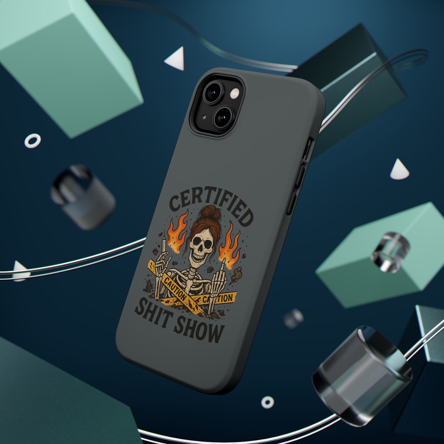 “Certified Shit Show” – Chaotic Nurse Phone Case