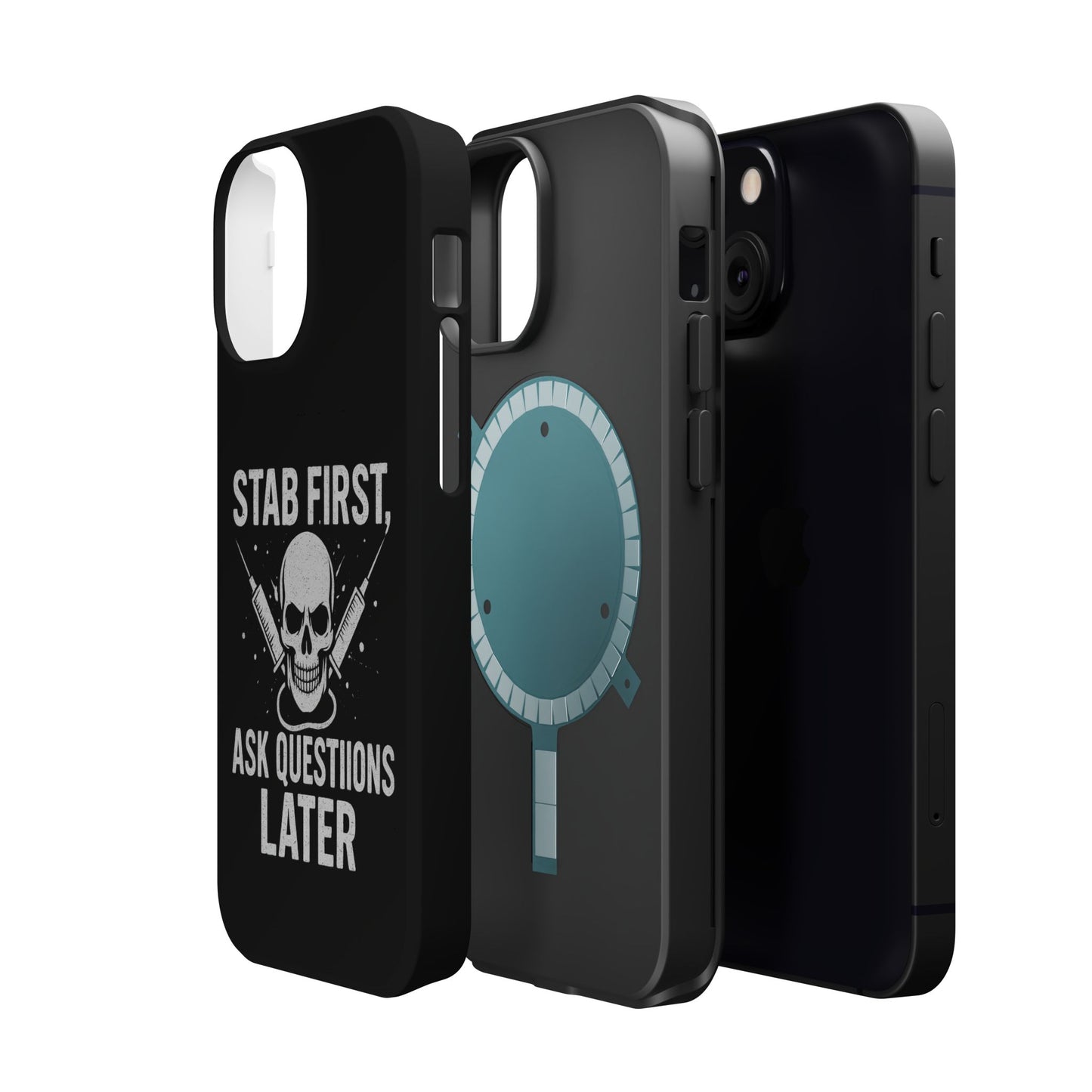 Bold Skull Magnetic Tough Cases - Edgy Phone Accessories, Great for Halloween, Unique Gifts for Rebels, Phone Cases for Men & Women, [...]
