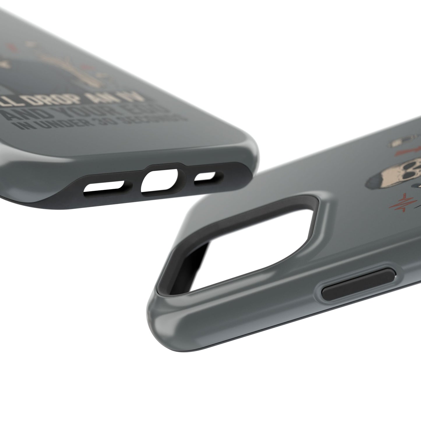 “I’ll Drop an IV and Your Ego in Less Than 30 Seconds” – Nurse Phone Case for Men