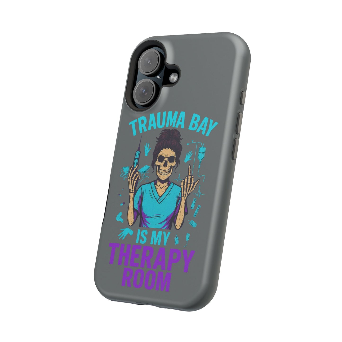 Magnetic Phone Case: Trauma Bay Is My Therapy Room - Perfect for Medical Professionals, Gifts for Nurses[...]