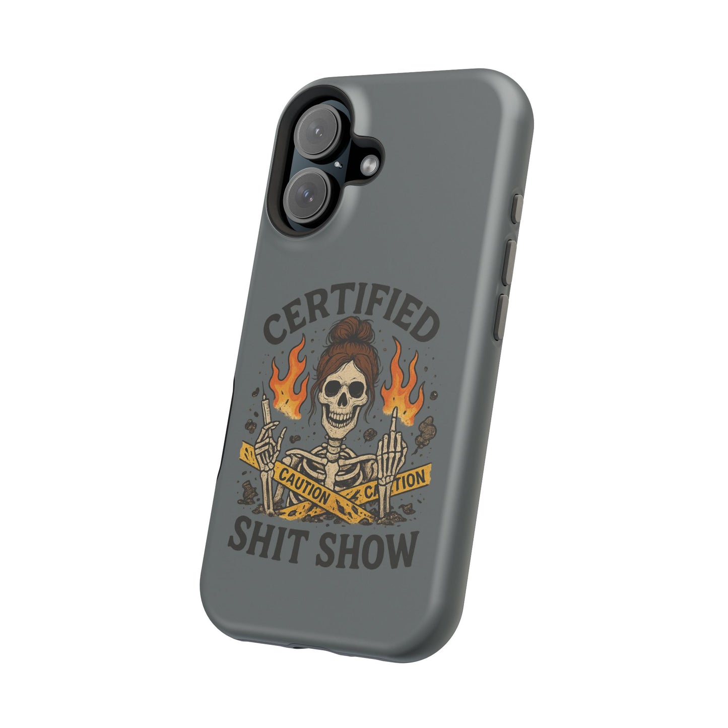 “Certified Shit Show” – Chaotic Nurse Phone Case