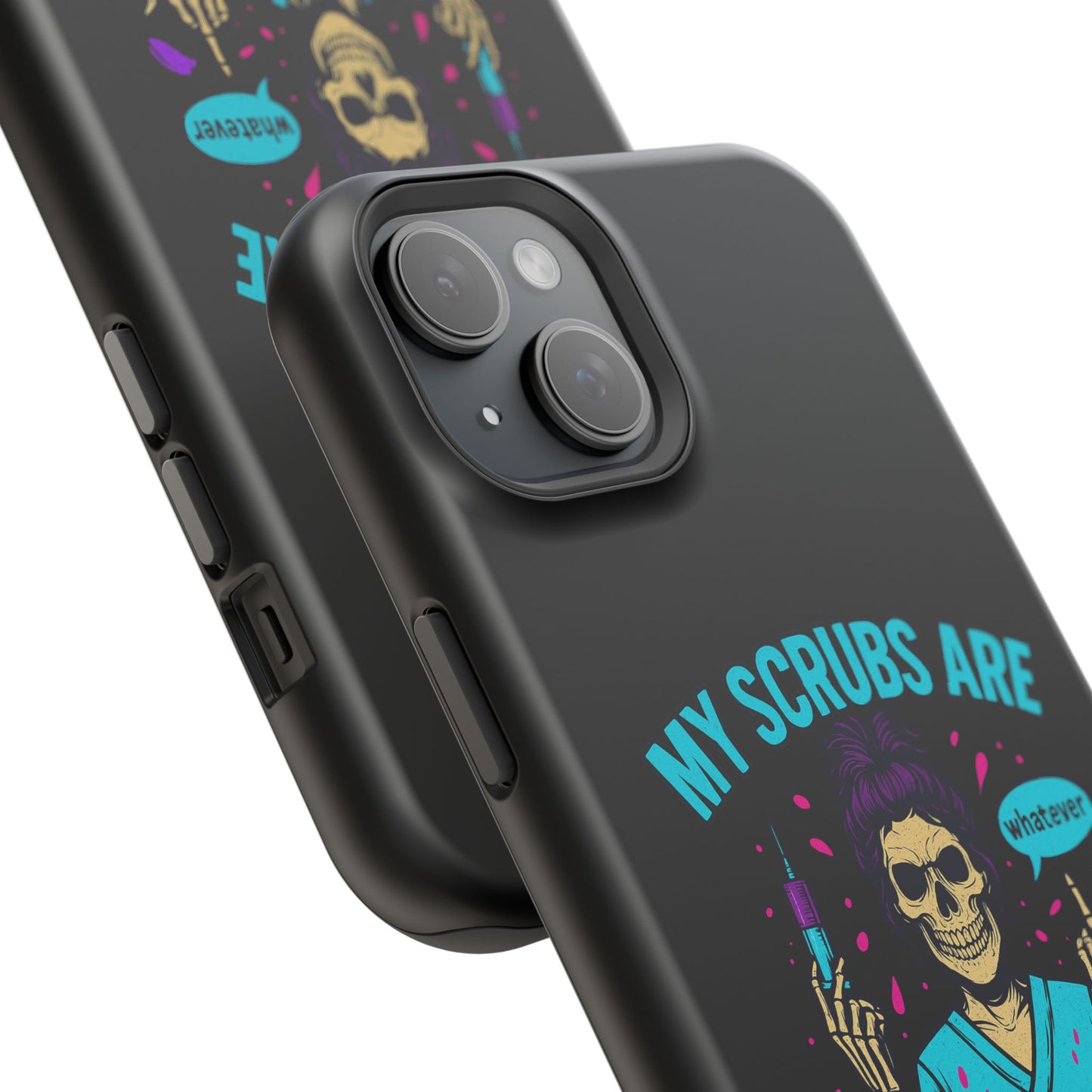 Sassy Nurse Phone Case, 30% Blood 70% Sarcasm Design, Healthcare Gift, Funny Medical Accessory, Tough Magnetic Cover
