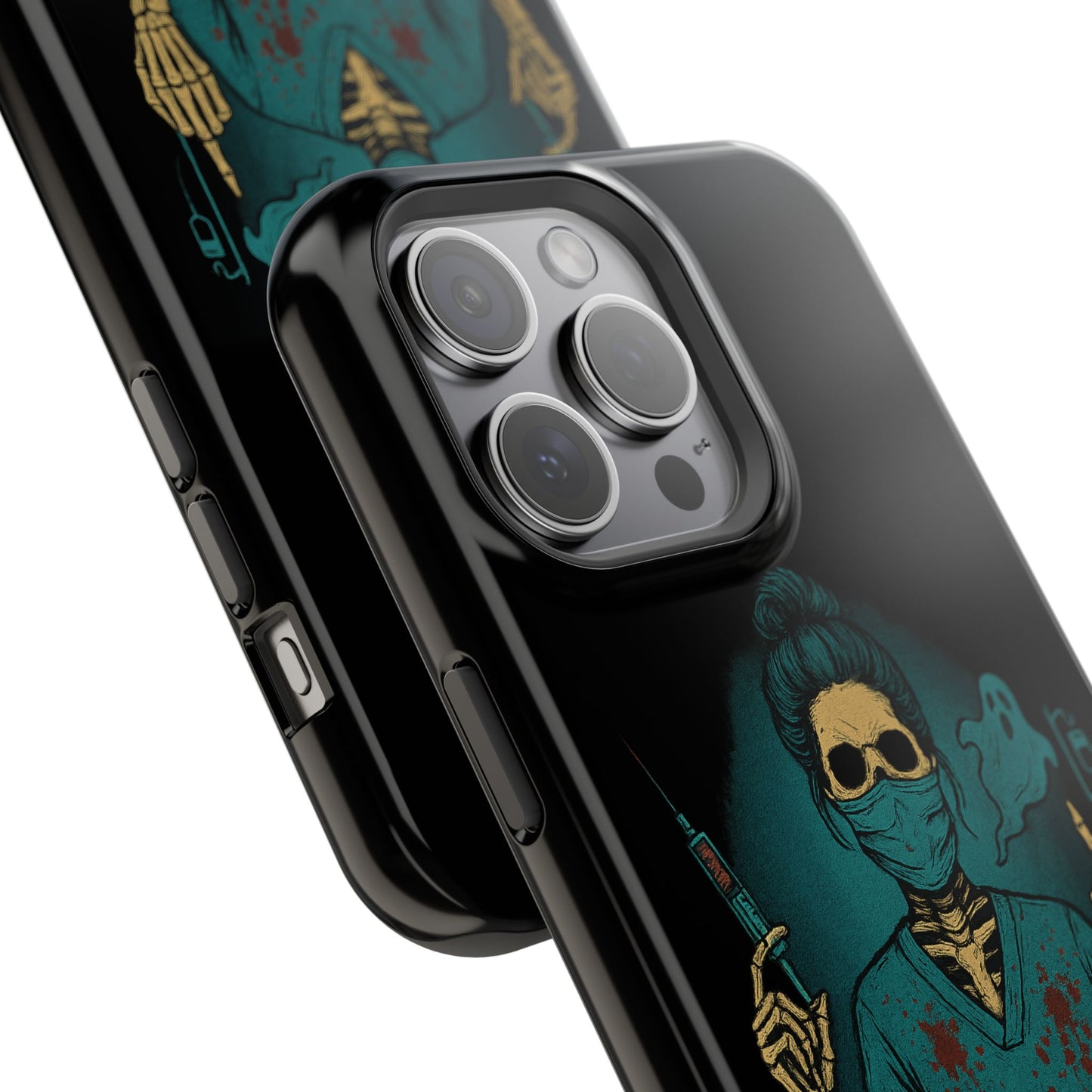 Gothic Nurse Phone Case – My Scrubs Are Bloodstained, Halloween Gift, Medical Humor, Nurse Appreciation, Skull Design, Stylish Tech [...]