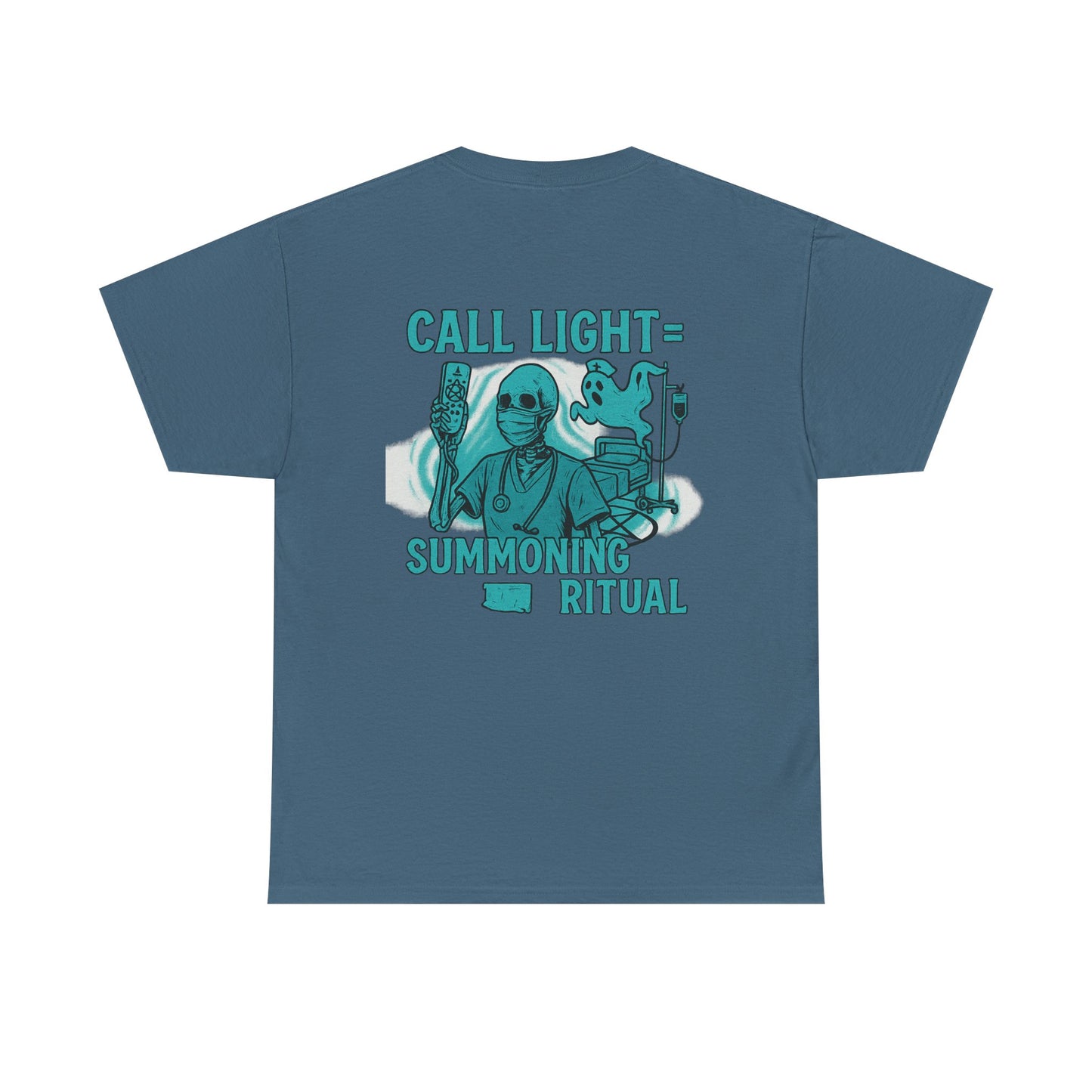Mystical Summoning Tee, Unisex Everyday Shirt, Graphic Tee for Spooky Season, Perfect for Rituals or Gatherings, Unique Gift Idea