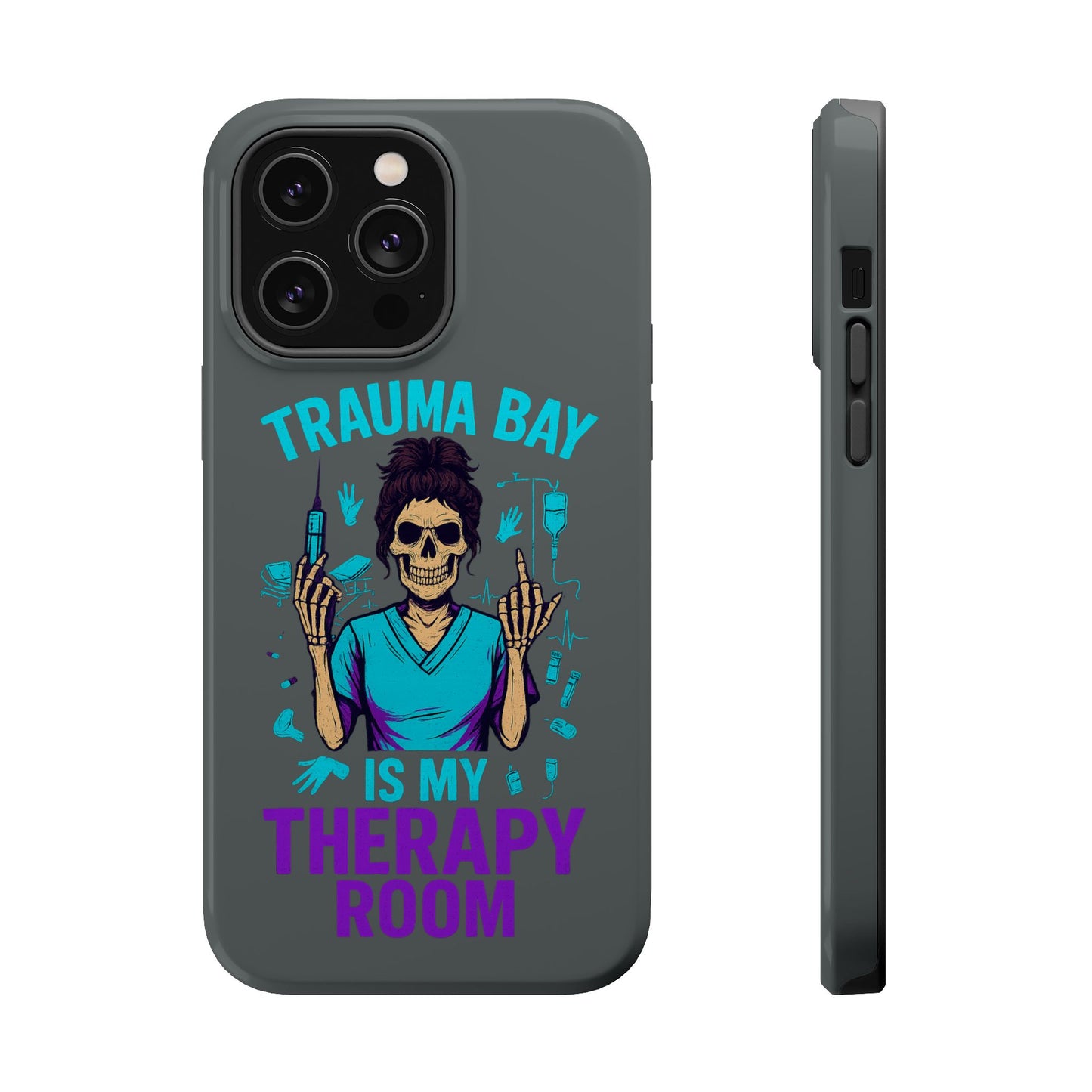 Magnetic Phone Case: Trauma Bay Is My Therapy Room - Perfect for Medical Professionals, Gifts for Nurses[...]