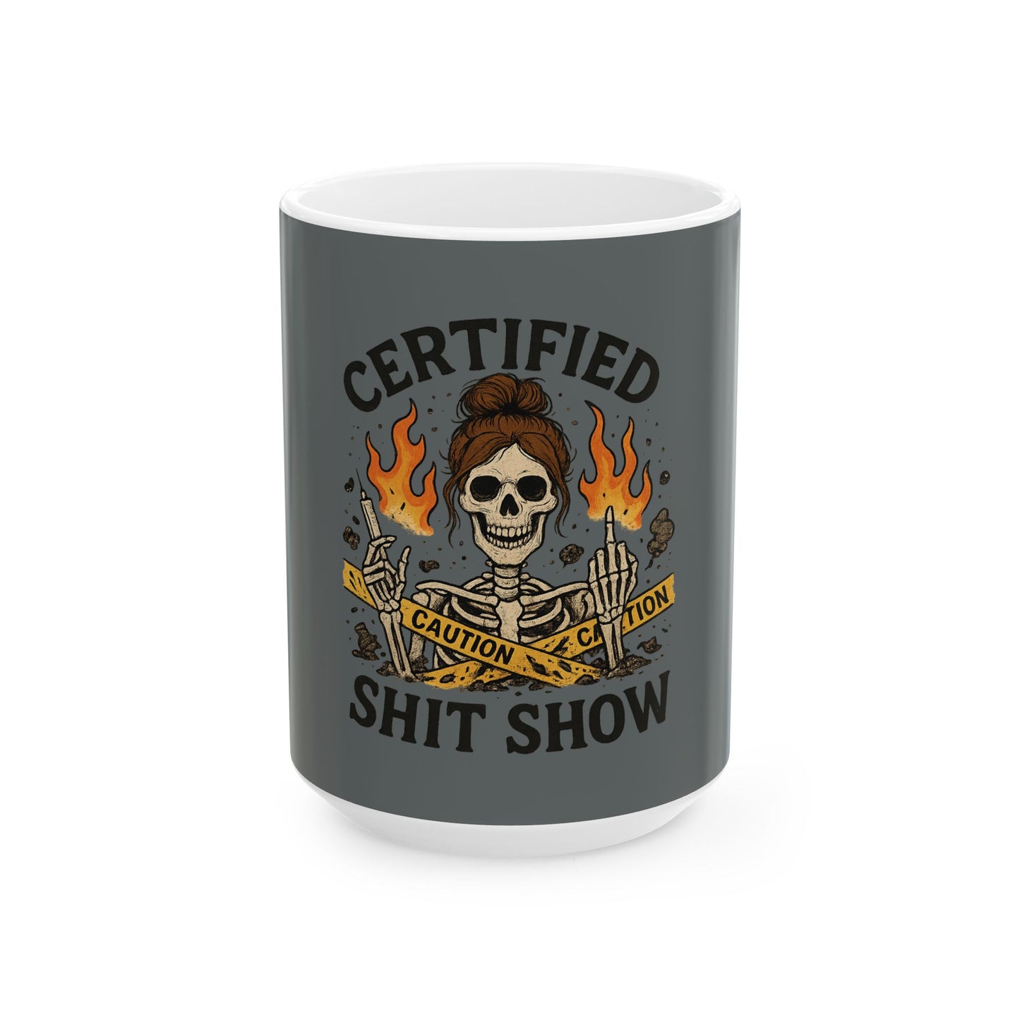 “Certified Shit Show” – Nurse Life Coffee Mug