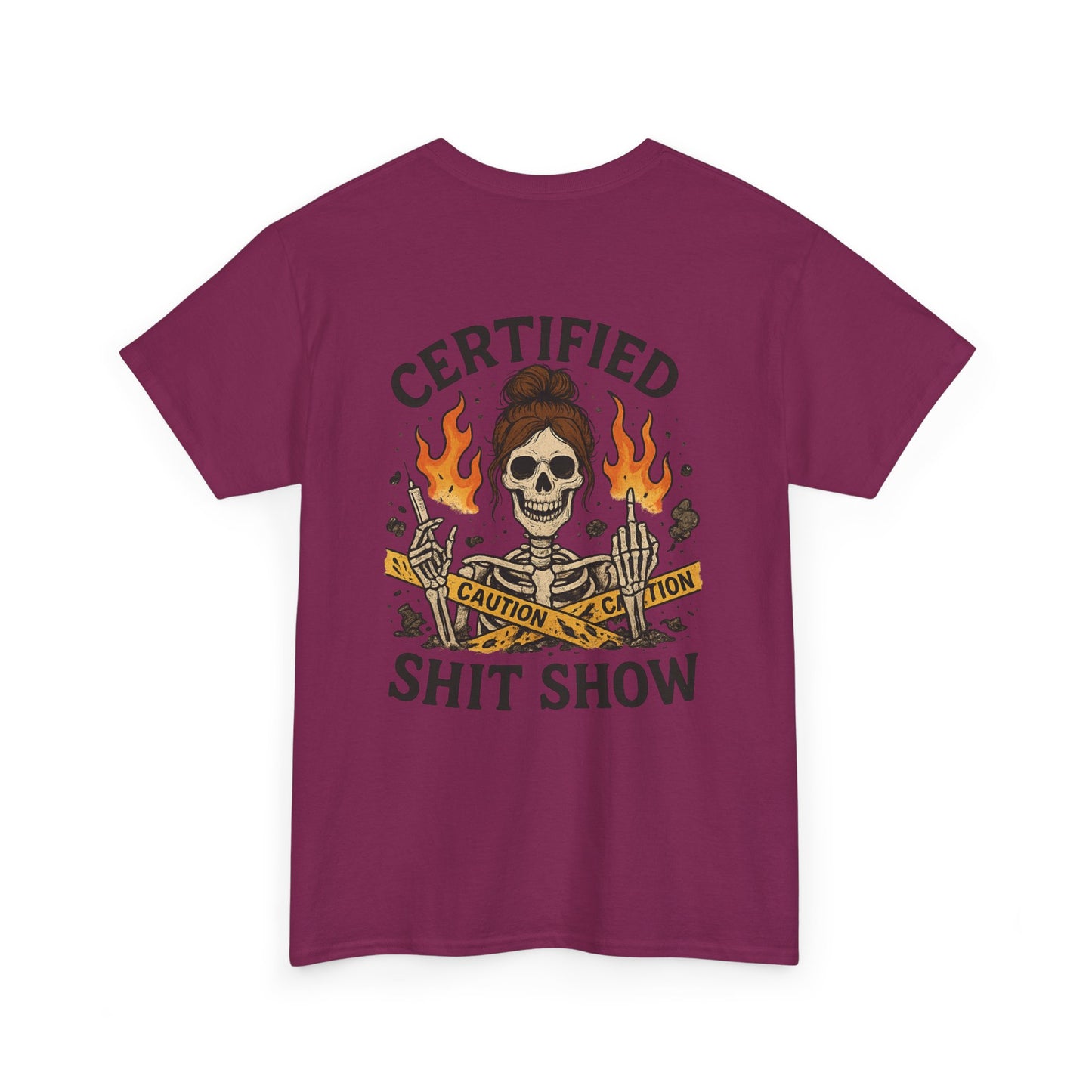 “Certified Shit Show” – Funny Nurse T-Shirt