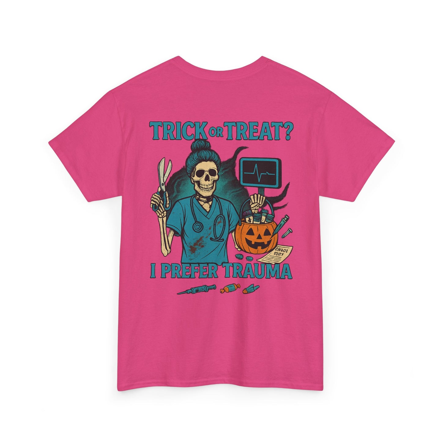 Halloween Vibe T-Shirt, Funny Unisex Tee, Spooky Gift, Trick or Treat Humor, Casual Wear for October Celebrations, Costume Party Essential