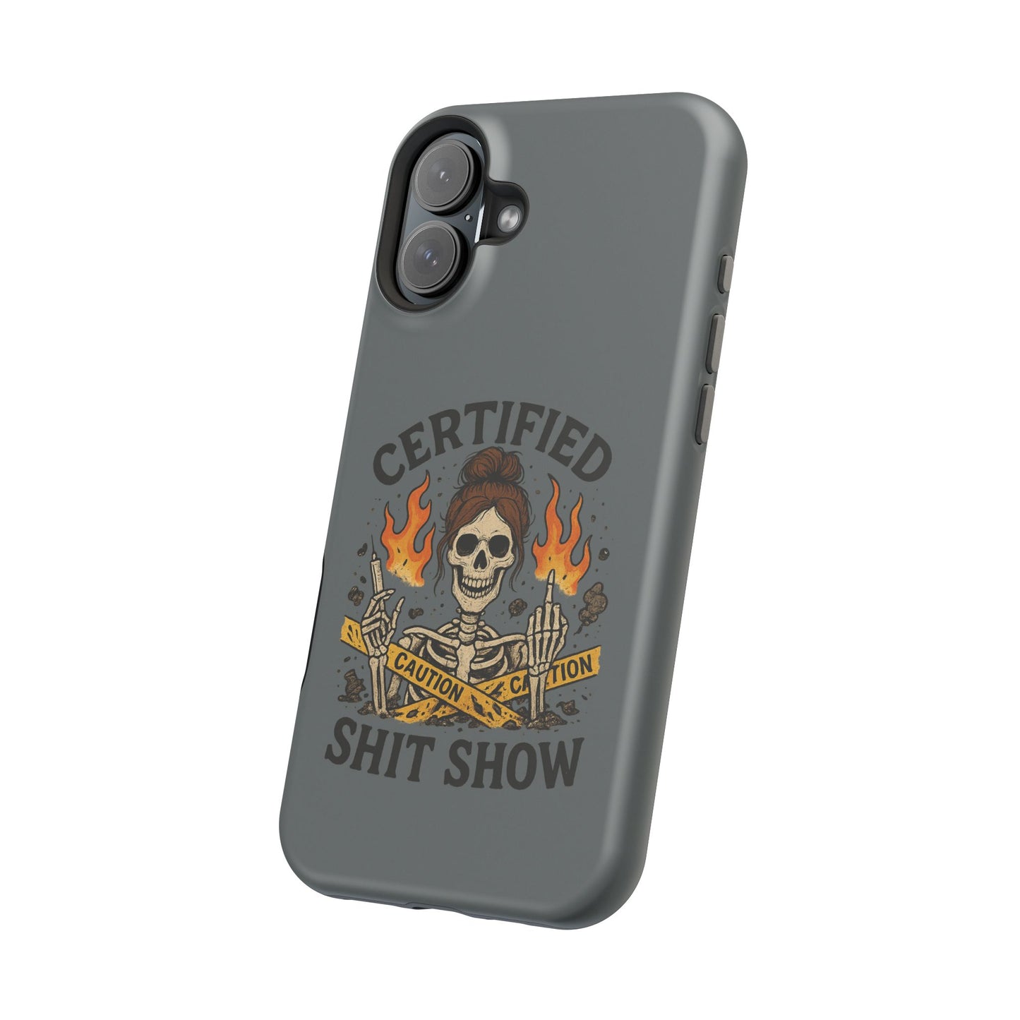 “Certified Shit Show” – Chaotic Nurse Phone Case
