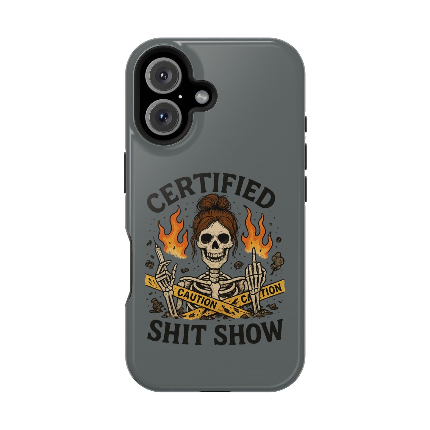 “Certified Shit Show” – Chaotic Nurse Phone Case