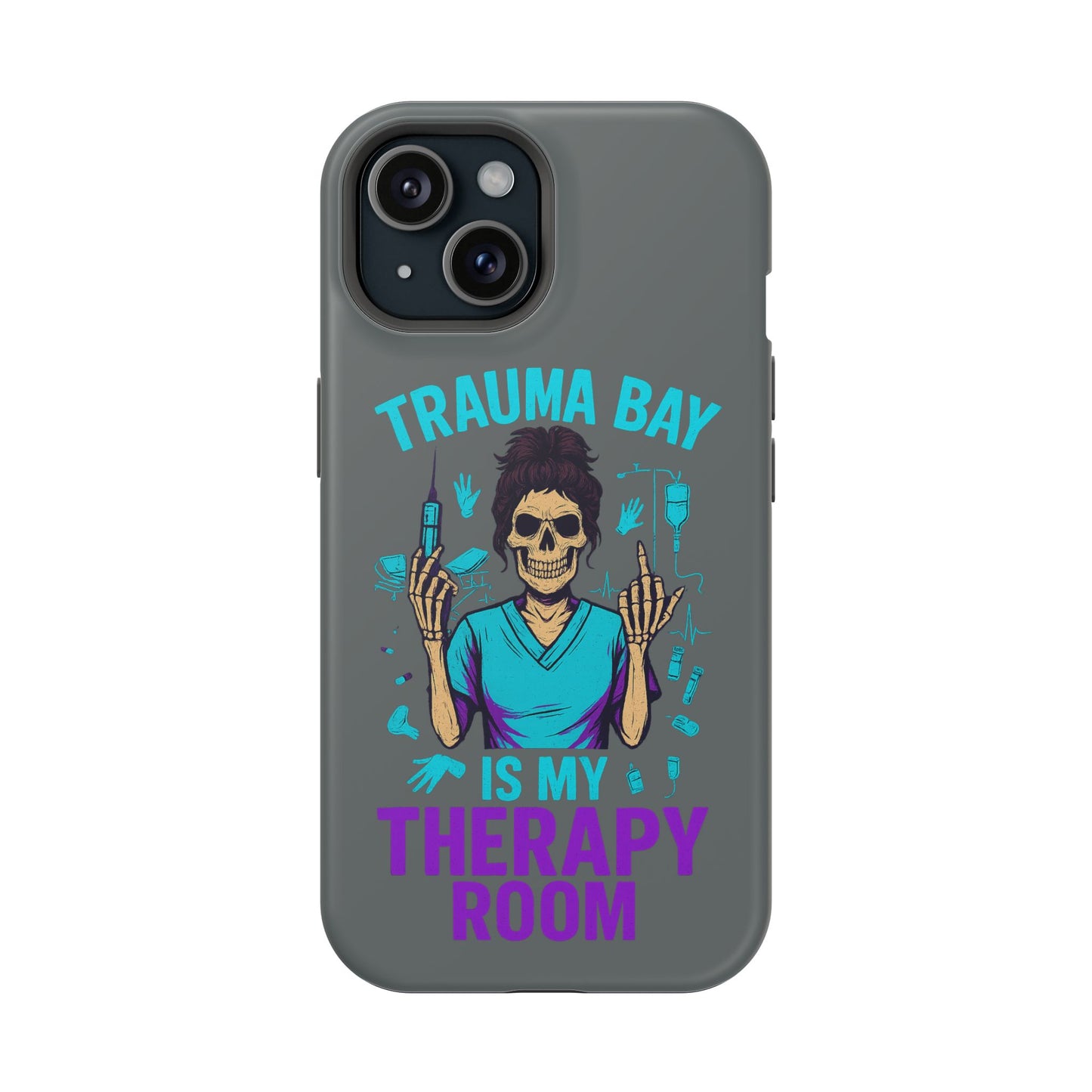 Magnetic Phone Case: Trauma Bay Is My Therapy Room - Perfect for Medical Professionals, Gifts for Nurses[...]