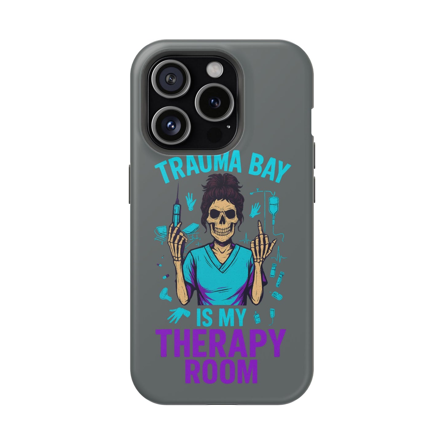 Magnetic Phone Case: Trauma Bay Is My Therapy Room - Perfect for Medical Professionals, Gifts for Nurses[...]