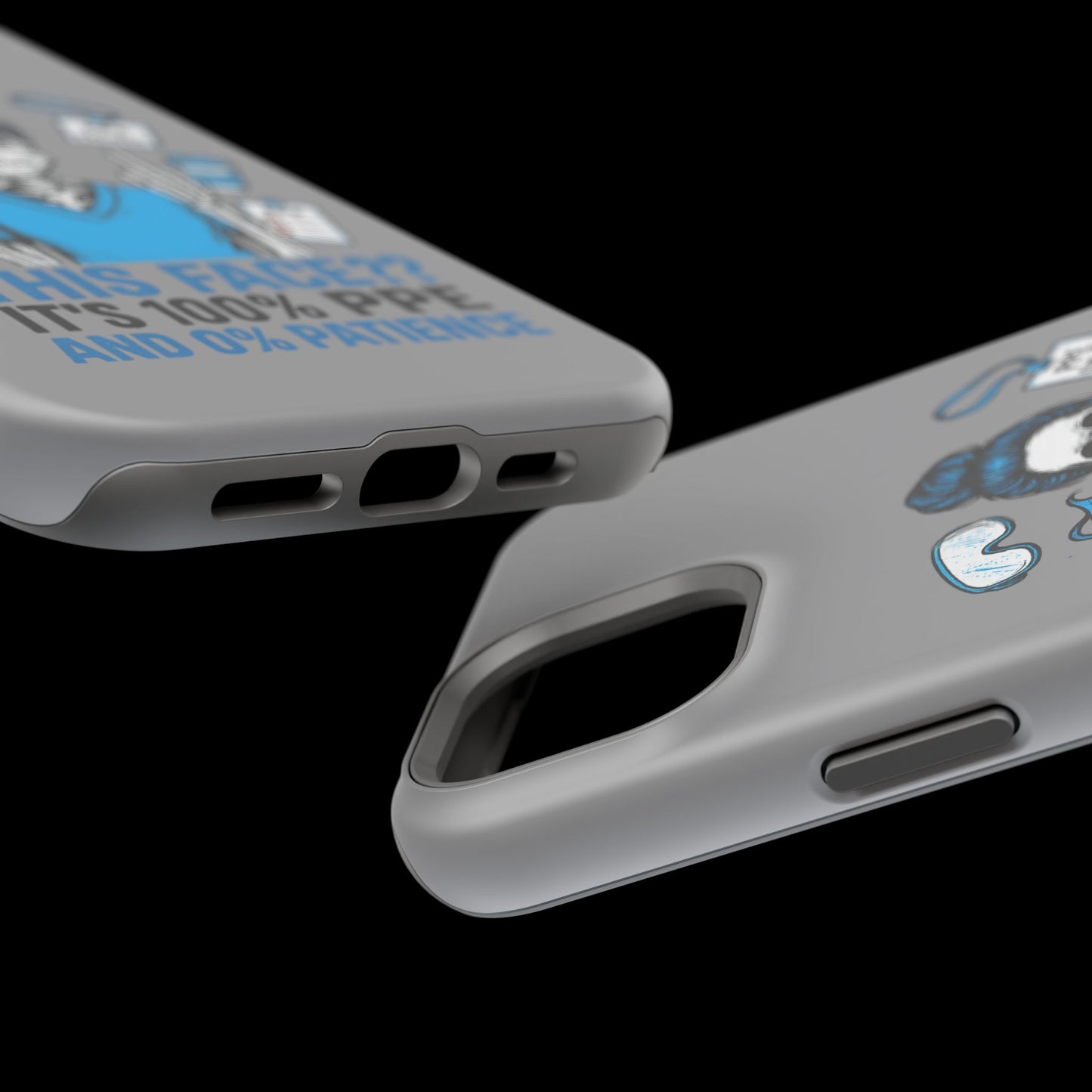 “This Face? It’s 100% PPE and 0% Patience.” – Chaos Nurse Phone Case