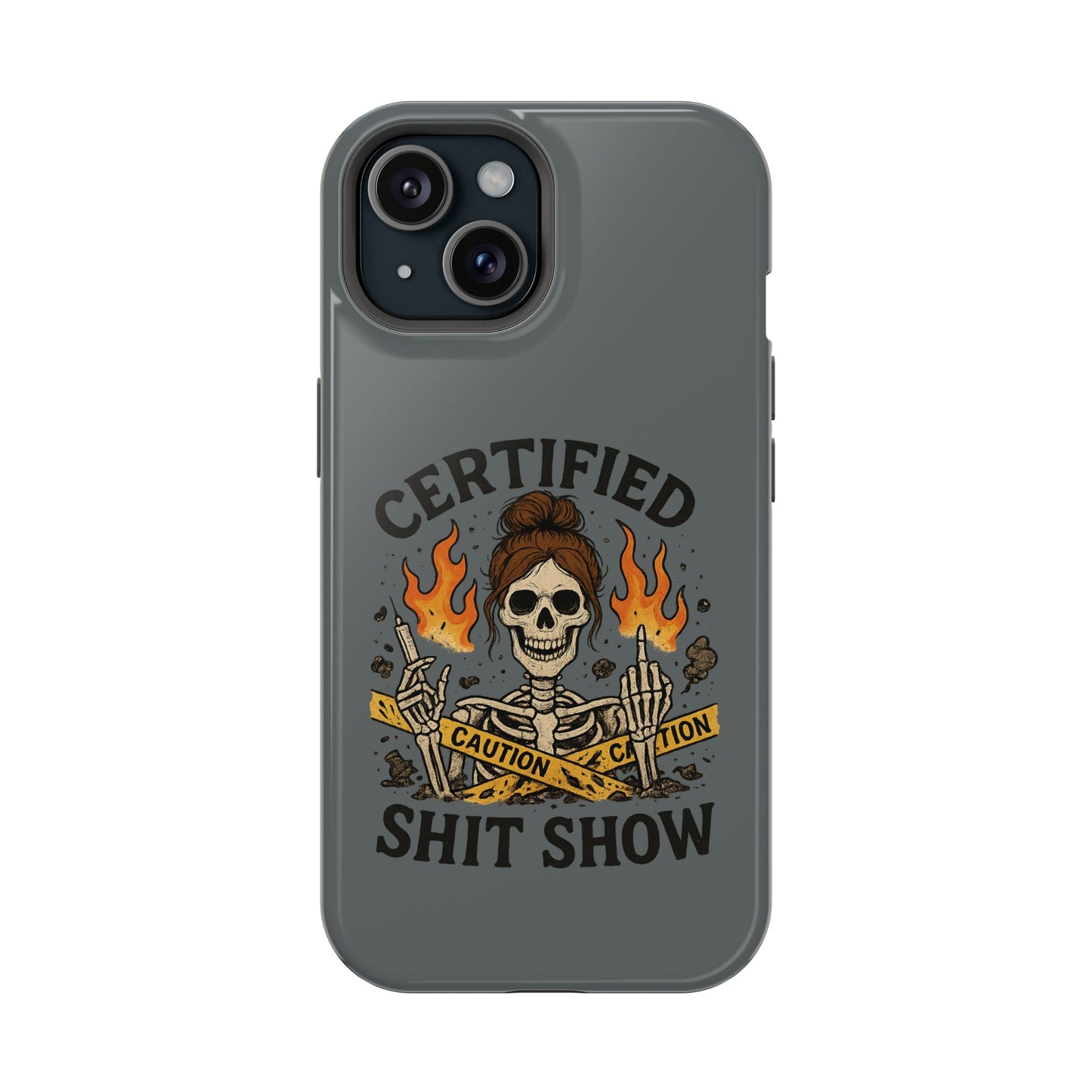 “Certified Shit Show” – Chaotic Nurse Phone Case