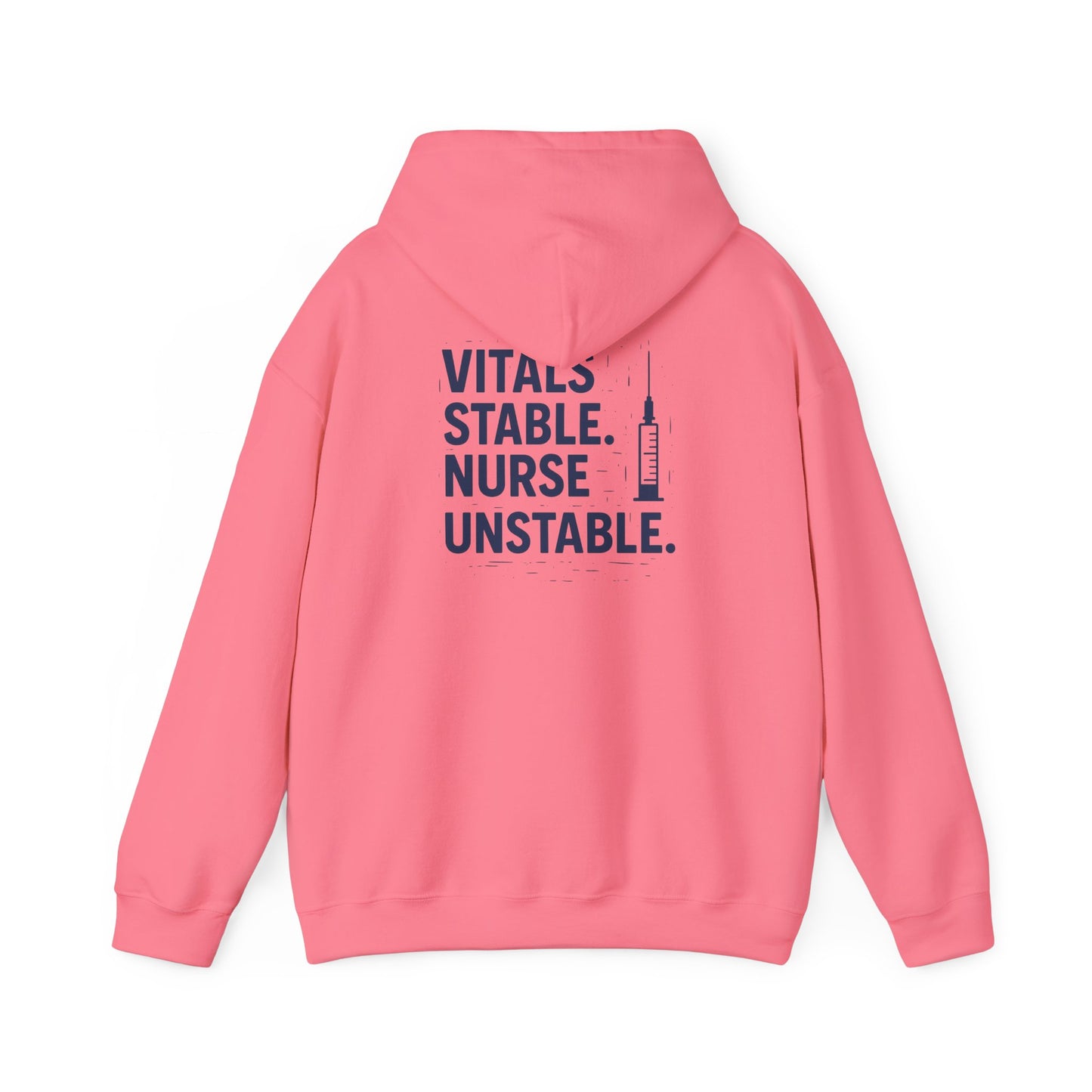 “Vitals Stable. Nurse Unstable.” – Chaotic Nurse Hoodie