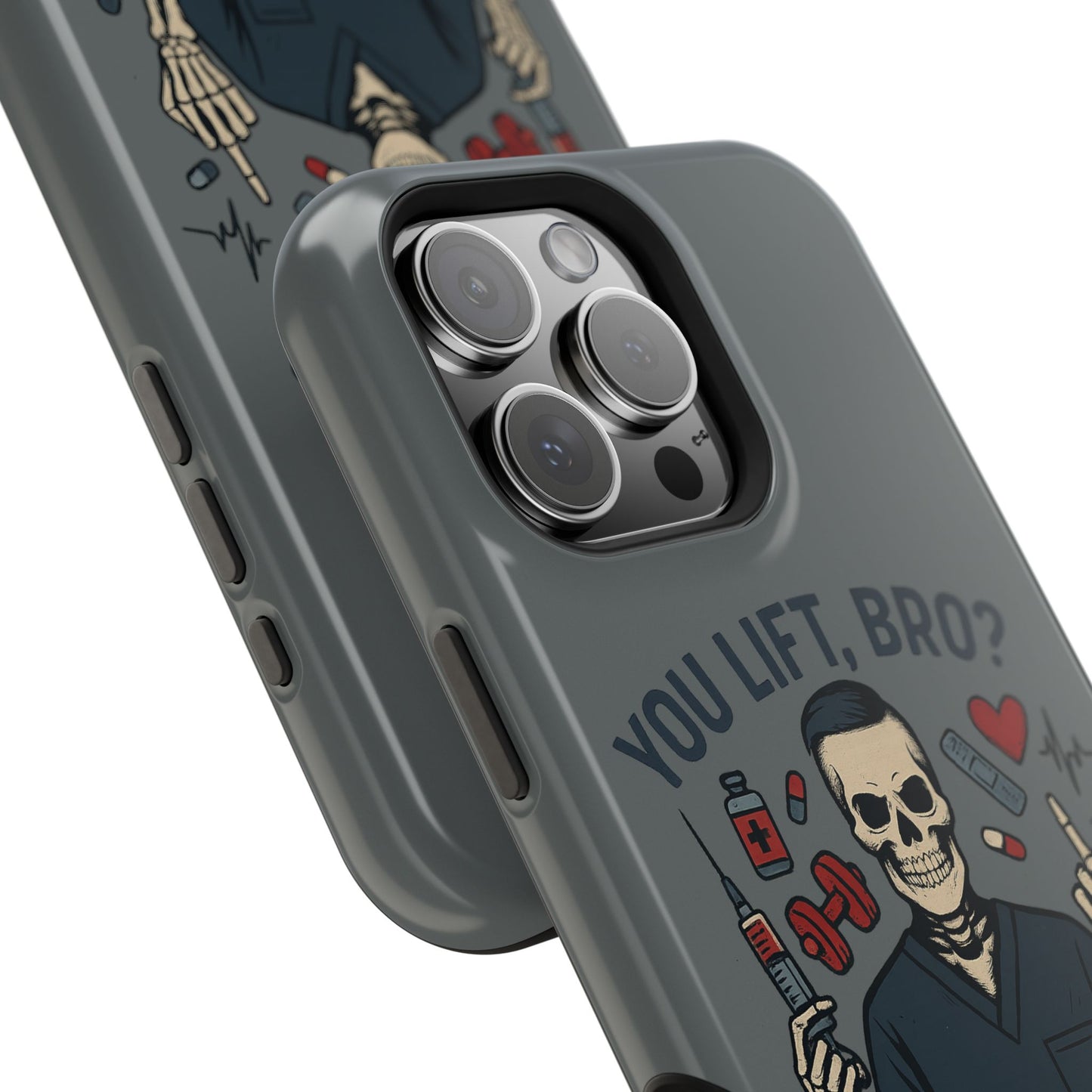 “You Lift, Bro? I Lift Patients and Trauma.” – Men’s Nurse Phone Case