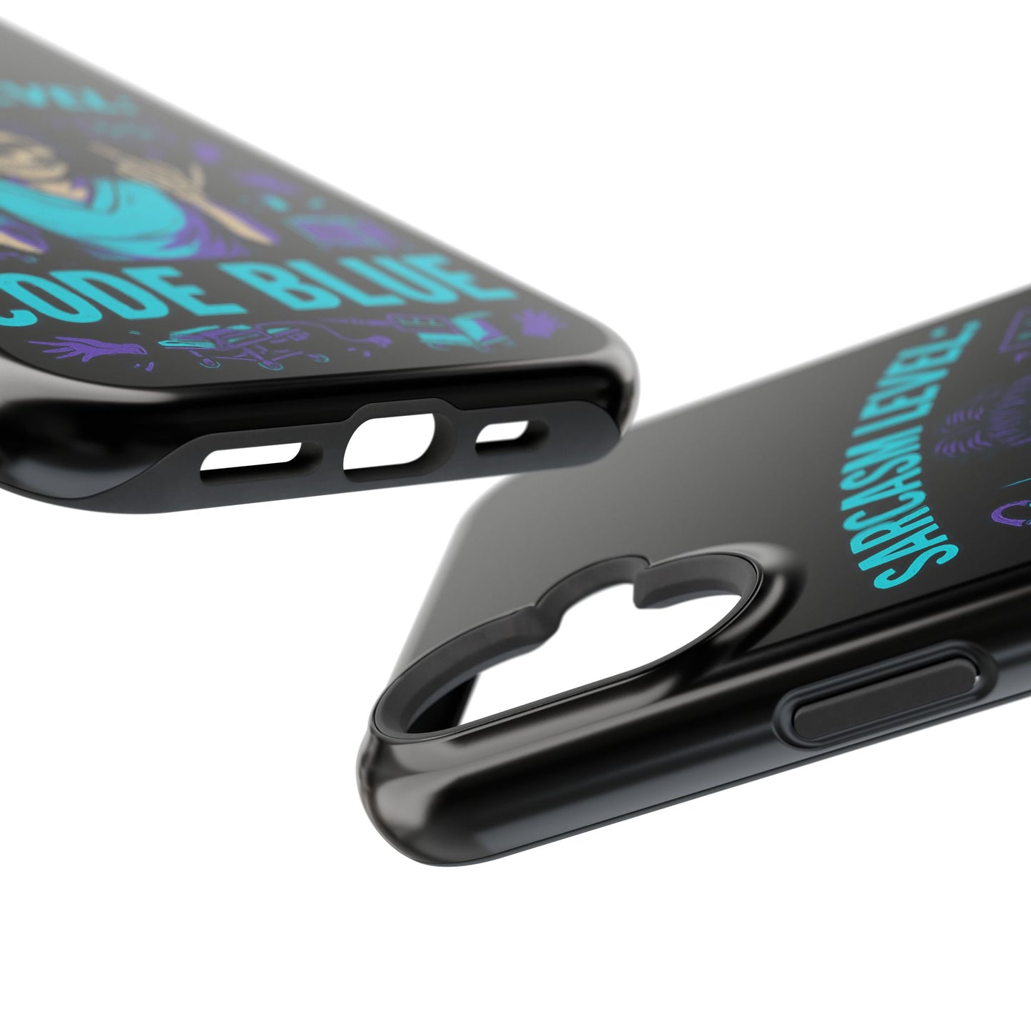 Sassy Medical Humor Phone Case - Sarcasm Level: Code Blue, Nurse Gift, Healthcare Humor, Medical Professional Accessory, Unique Phone Cover