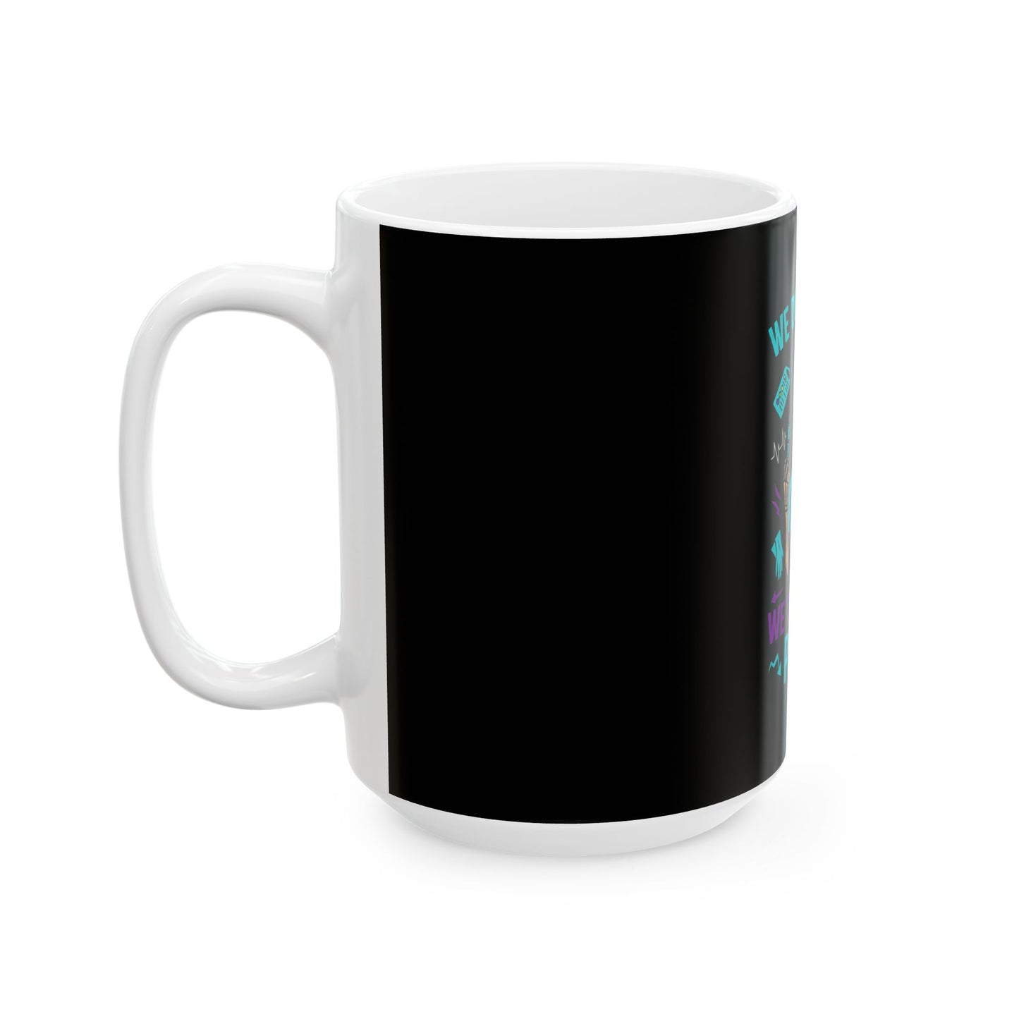 Fun Skeleton Nurse Mug - We Don't Panic, We Triage the Panic - Perfect for Healthcare Workers, Gift for Nurses, Halloween, Humor, [...]