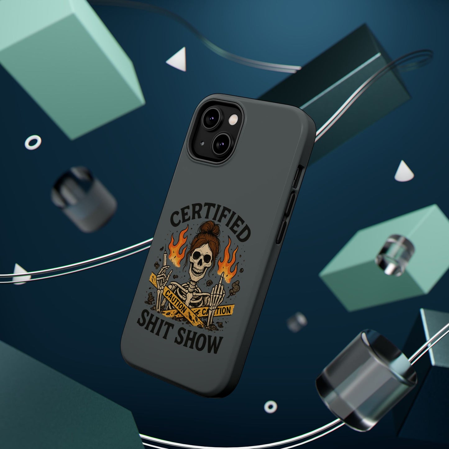 “Certified Shit Show” – Chaotic Nurse Phone Case