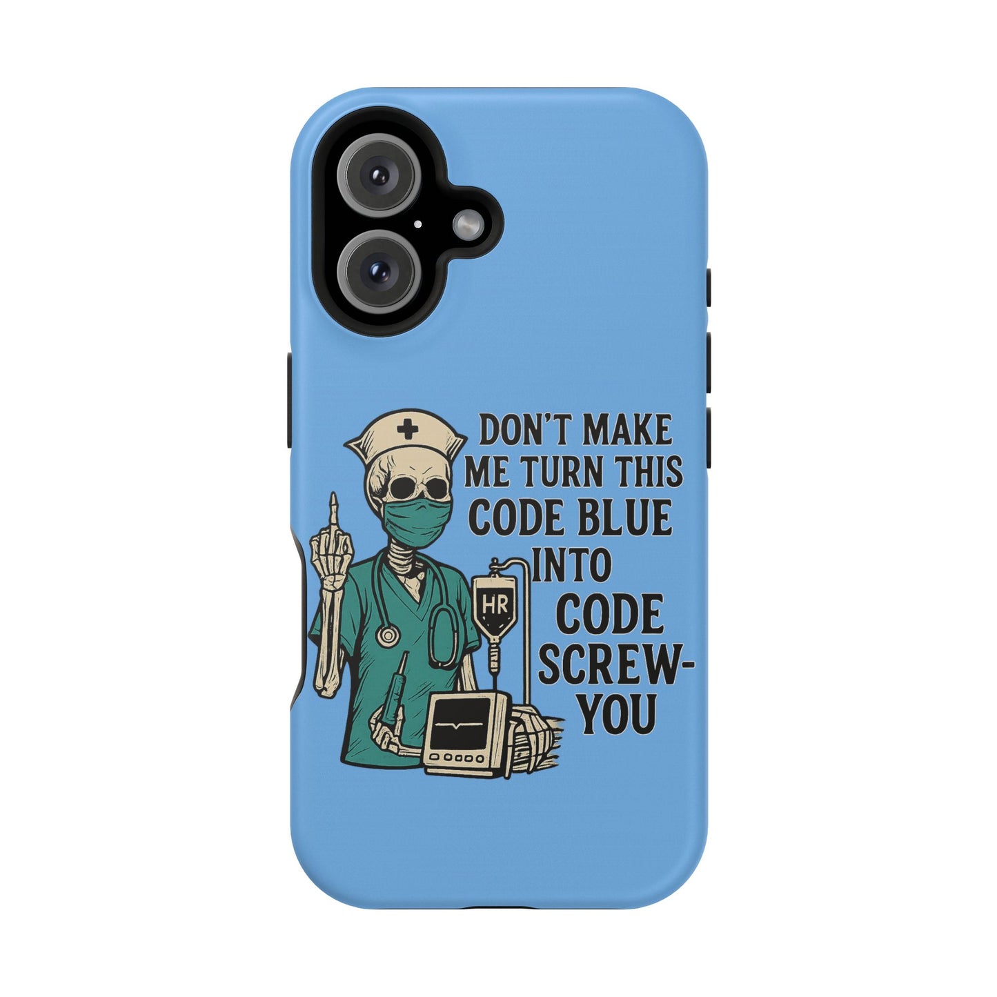 Magnetic Phone Cases with Medical Humor - Unique Gift for Nurses, Medical Professionals, Halloween, Birthday, Nursing School